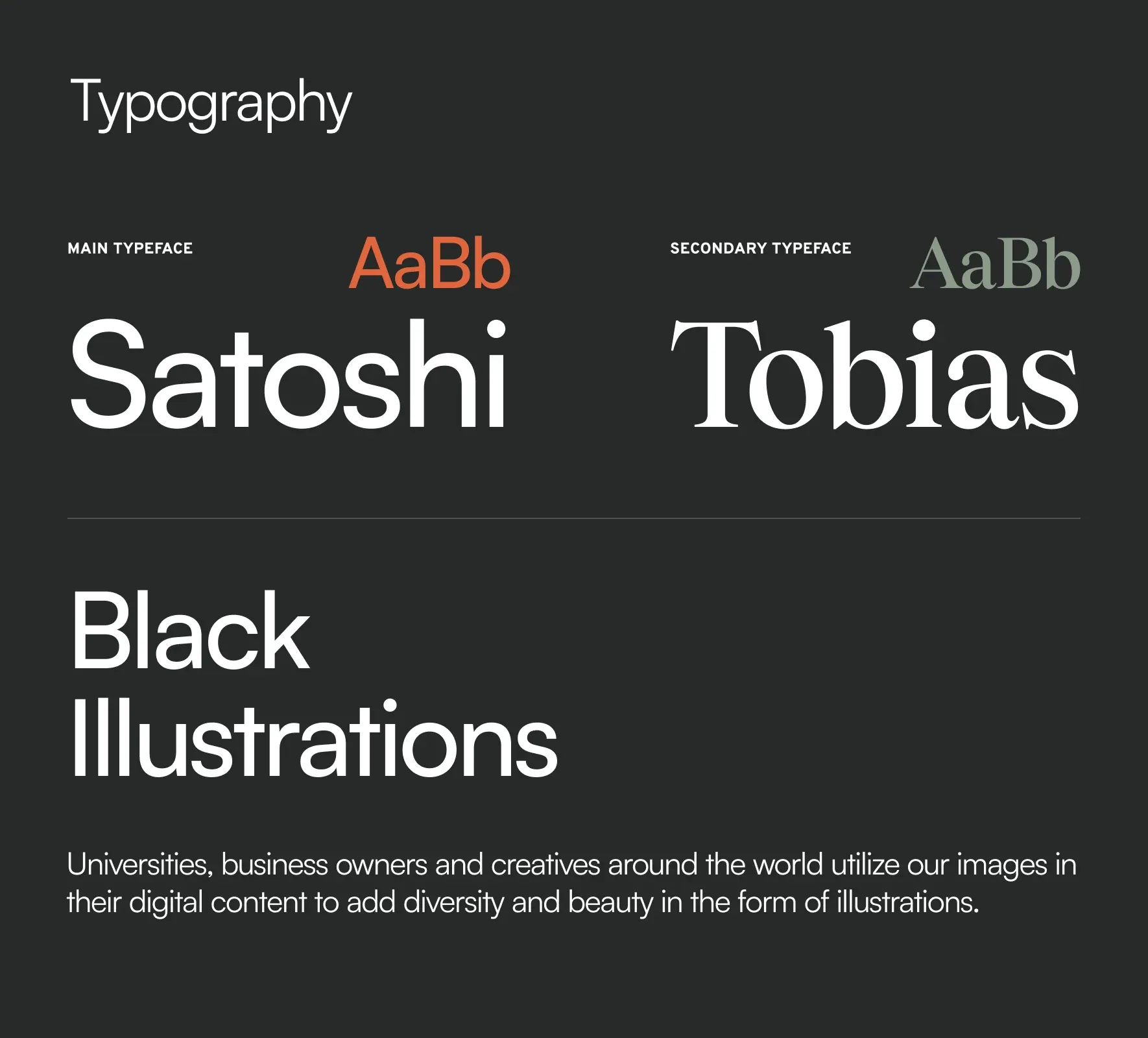 Black Illustrations brand identity and website design by 5Four Digital, image 12 of 12