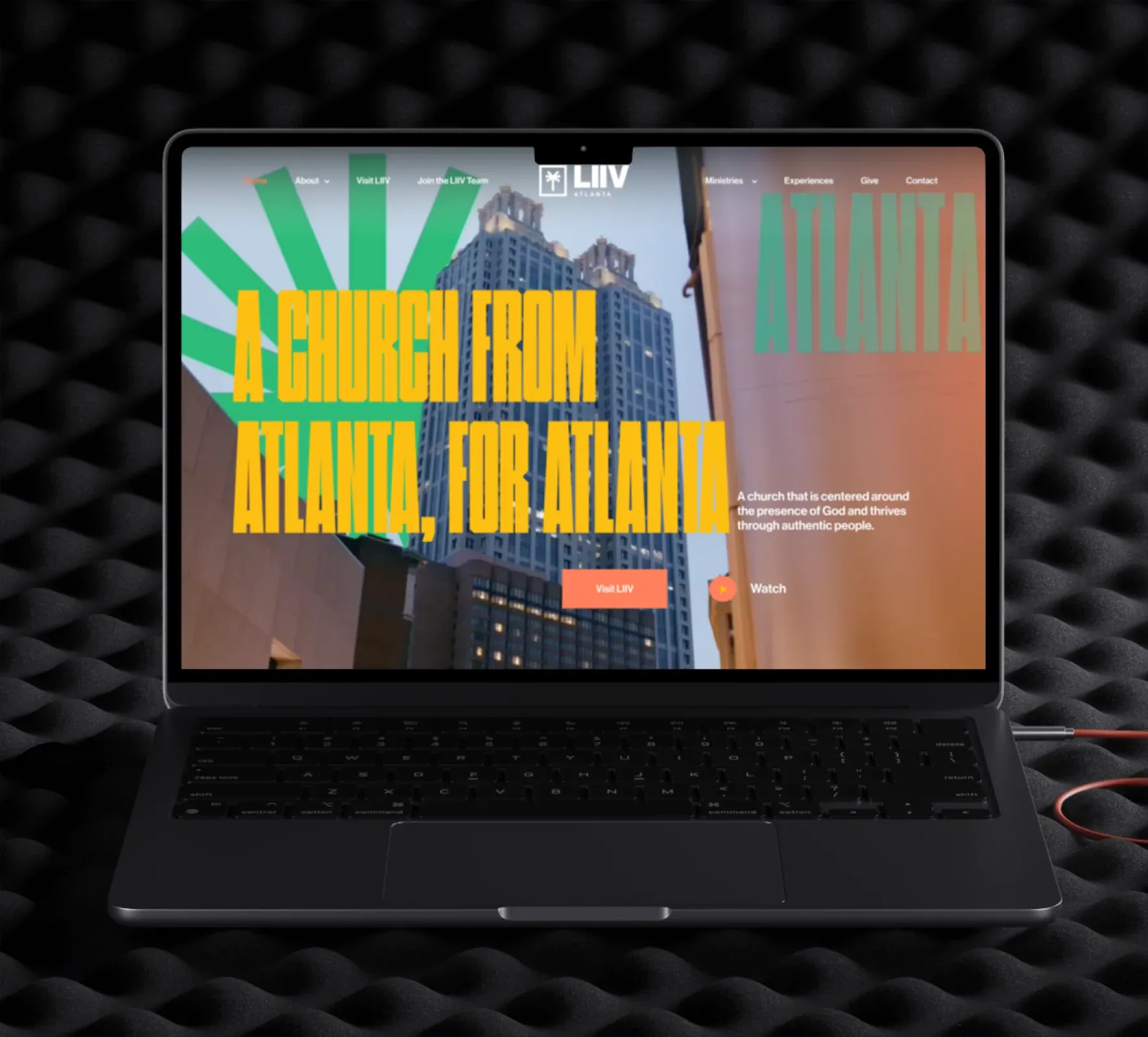 LIIV ATL website design and development by 5Four Digital, image 1 of 12