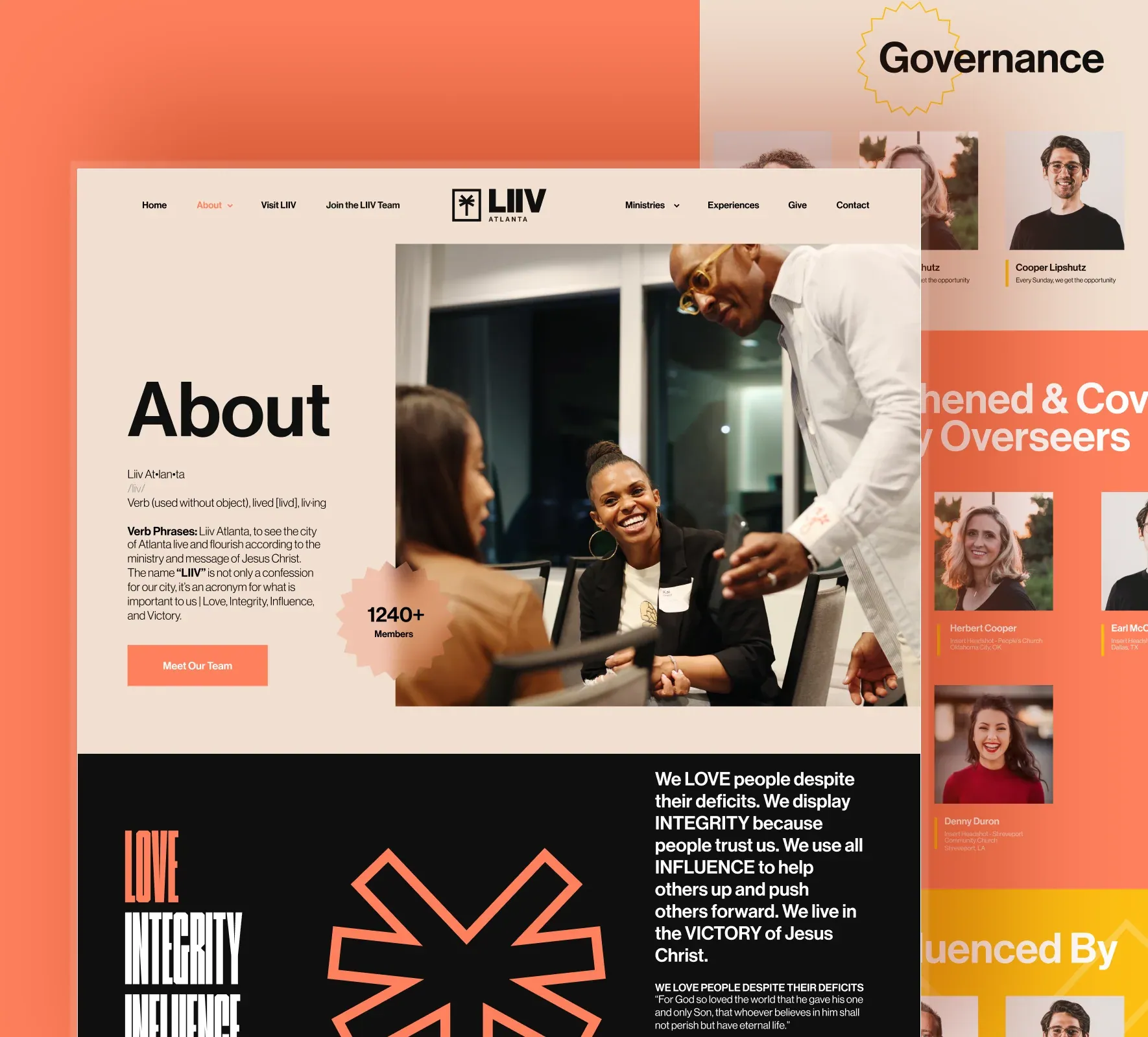 LIIV ATL website design and development by 5Four Digital, image 3 of 12