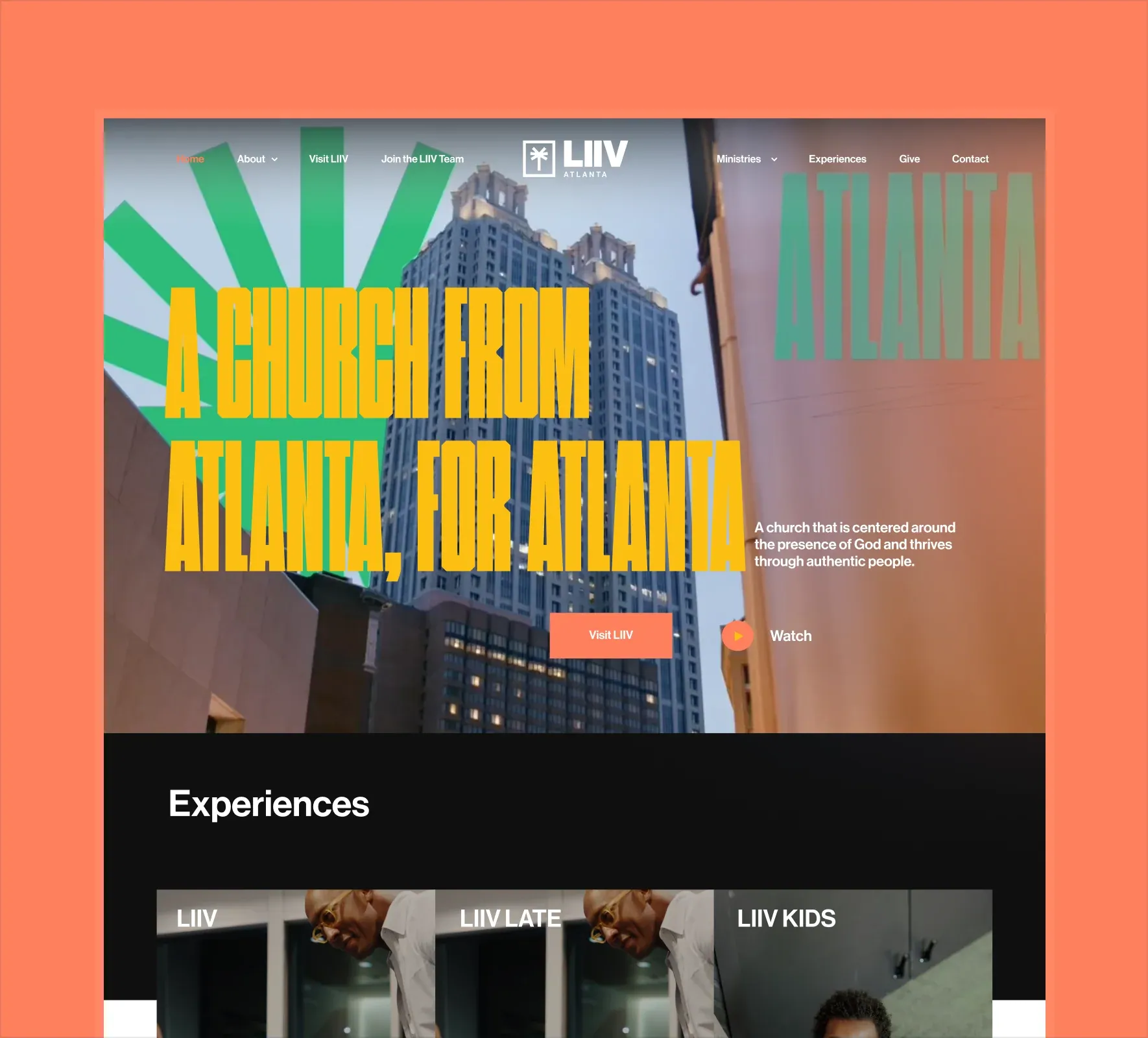 LIIV ATL website design and development by 5Four Digital, image 12 of 12