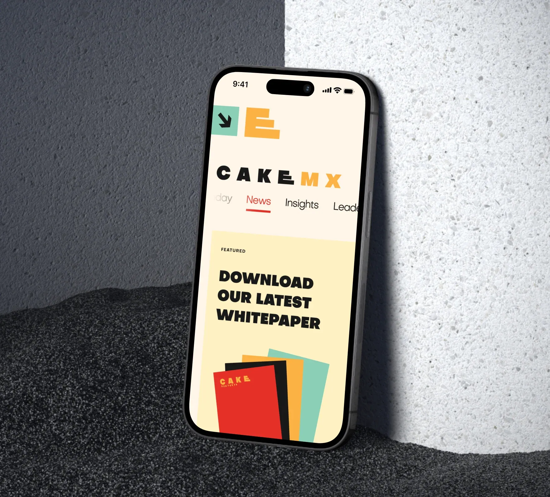 Cake Ventures website design and development by 5Four Digital, image 6 of 12