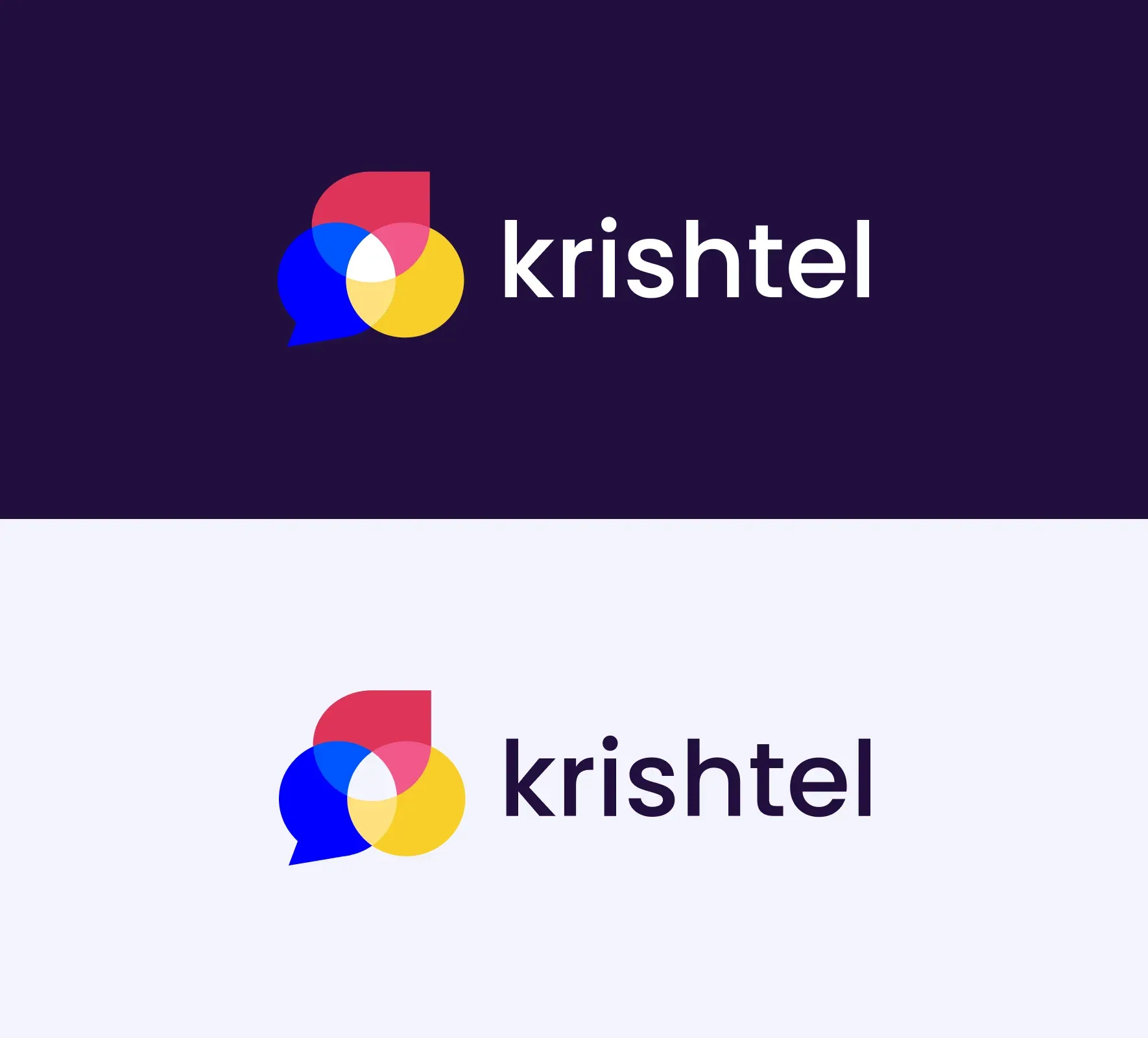 Krishtel brand identity and website design by 5Four Digital, image 4 of 12