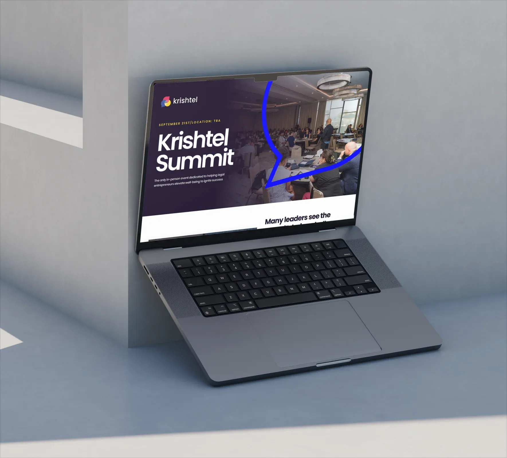 Krishtel brand identity and website design by 5Four Digital, image 7 of 12