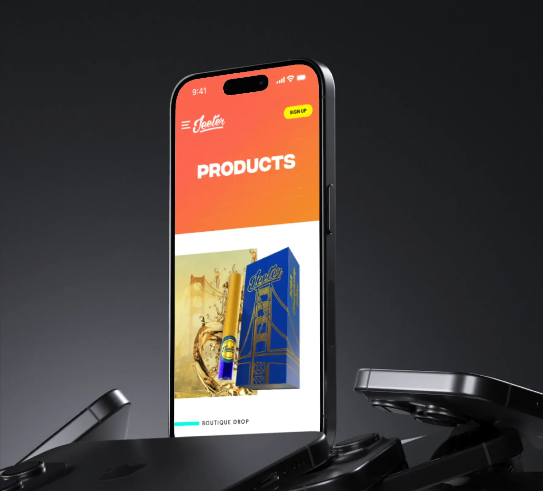 Jeeter website design and development by 5Four Digital, image 4 of 12
