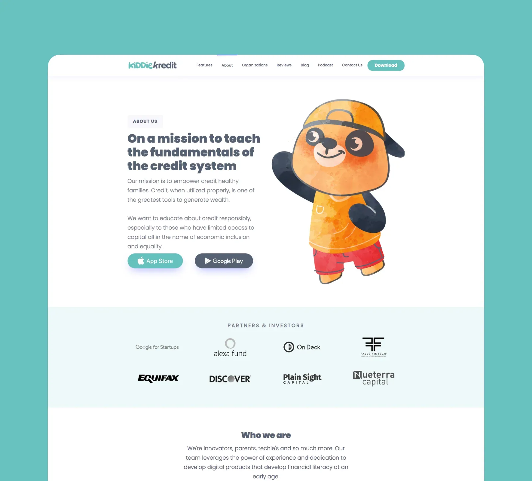 Kiddie Kredit brand identity and website design by 5Four Digital, image 11 of 12