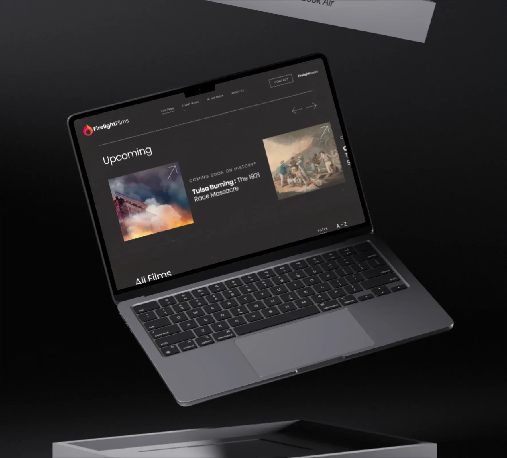 Firelight Films brand identity and website design by 5Four Digital, image 8 of 12