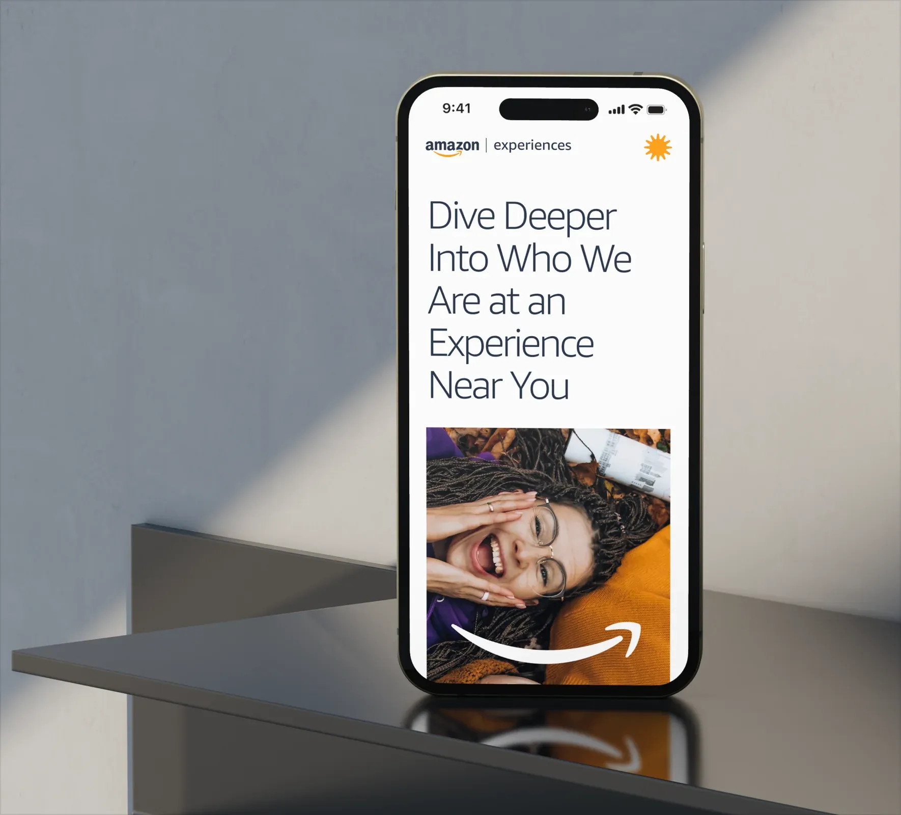 Amazon Experiences work sample 9