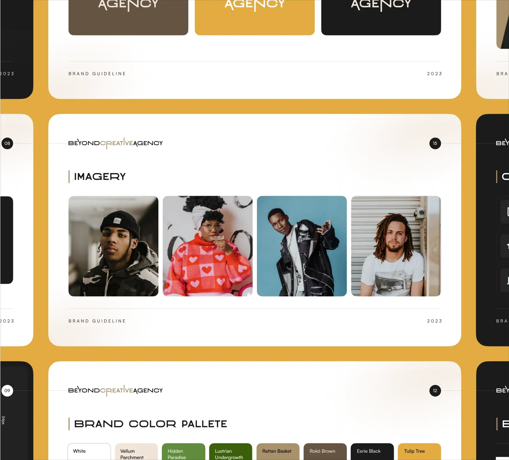 Beyond Creative Agency brand identity and website design by 5Four Digital, image 8 of 12