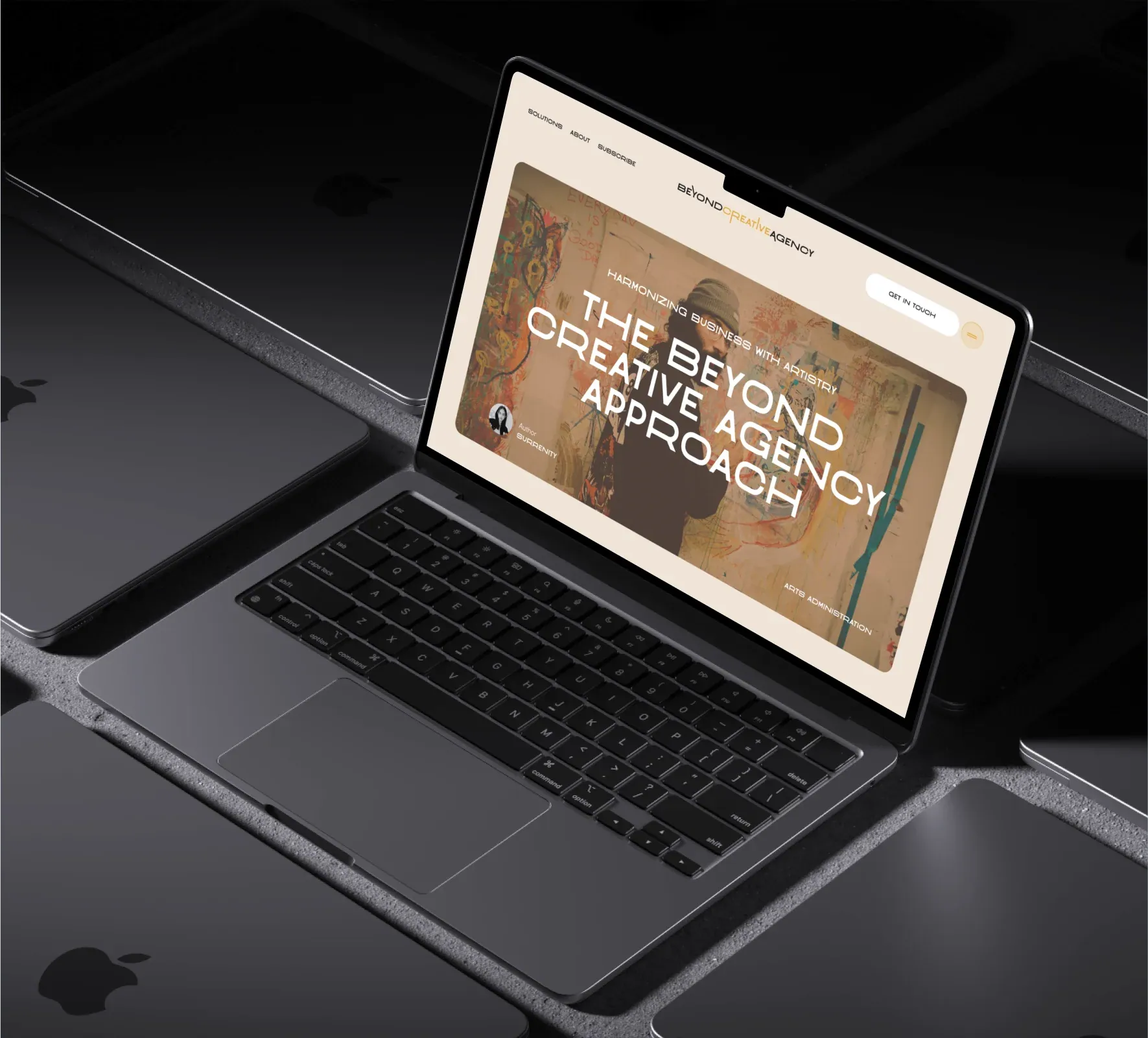 Beyond Creative Agency brand identity and website design by 5Four Digital, image 7 of 12
