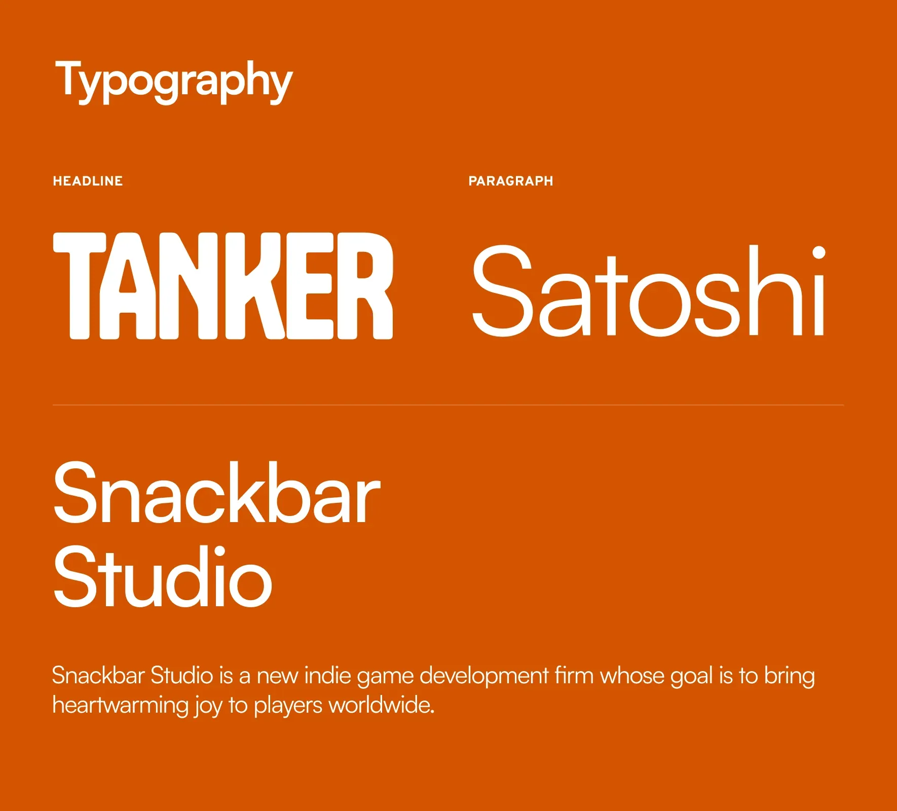 Snackbar Studio brand identity and website design by 5Four Digital, image 7 of 12