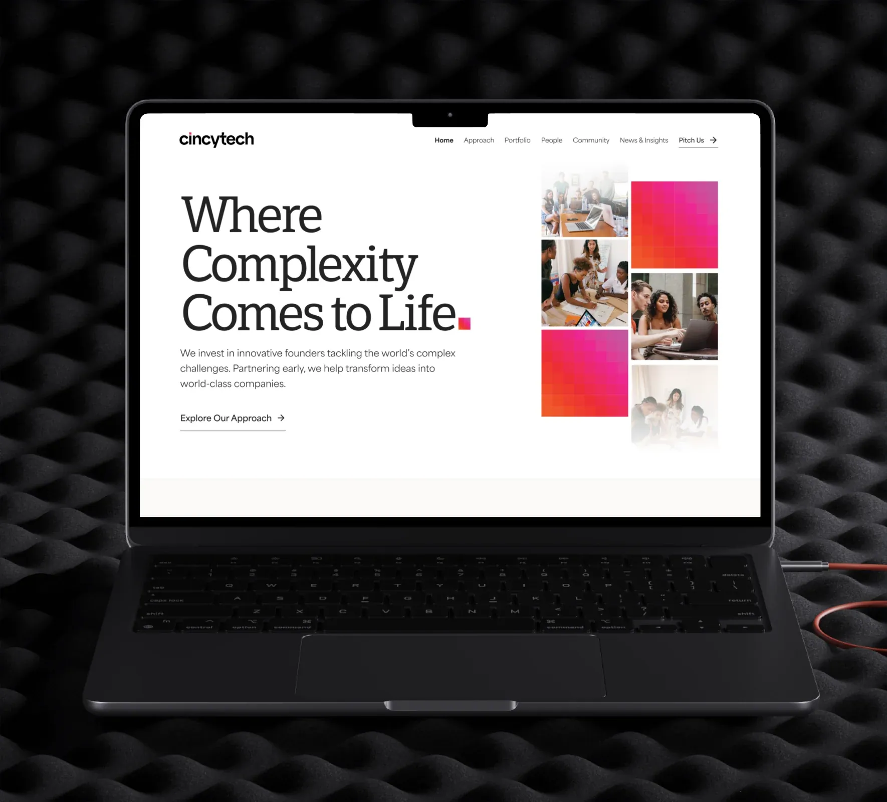 Cincytech website design and development by 5Four Digital, image 1 of 12