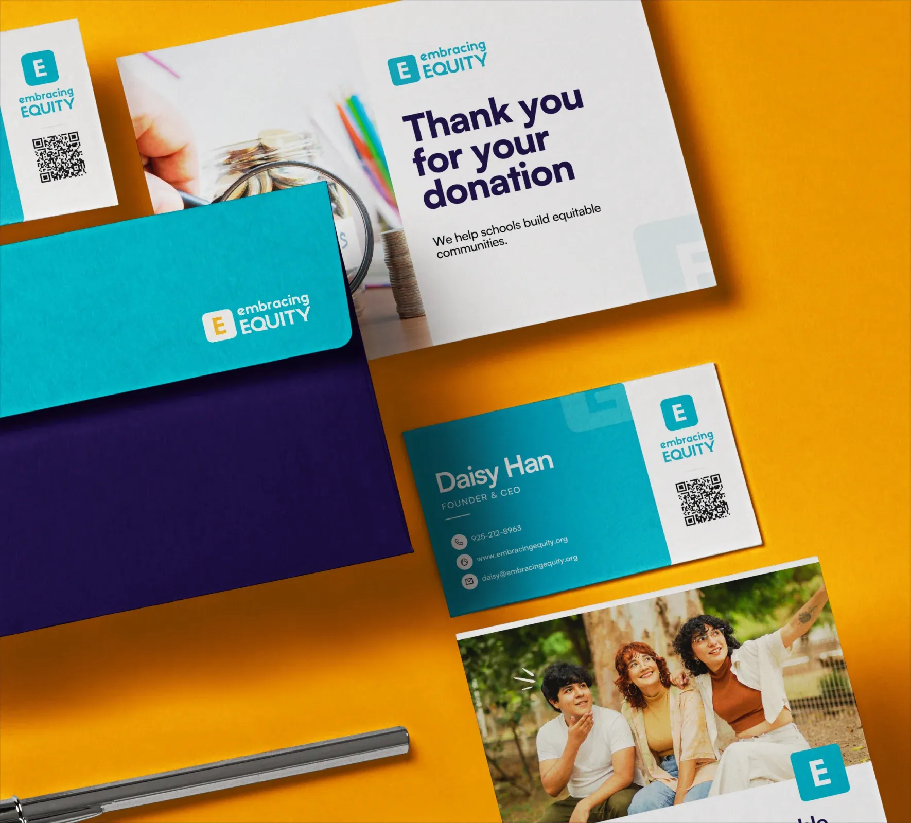Embracing Equity brand identity and website design by 5Four Digital, image 12 of 12