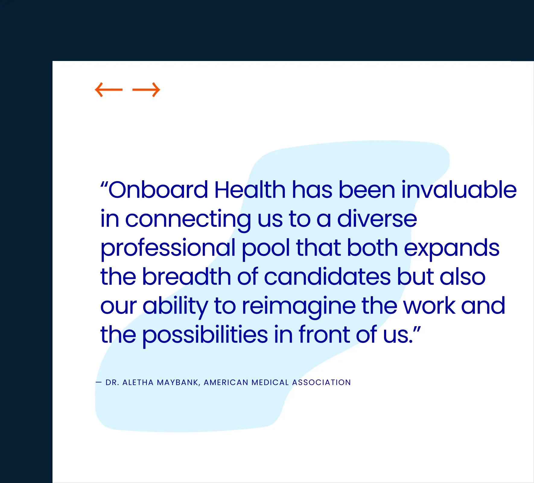 Onboard Health website design and development by 5Four Digital, image 10 of 12