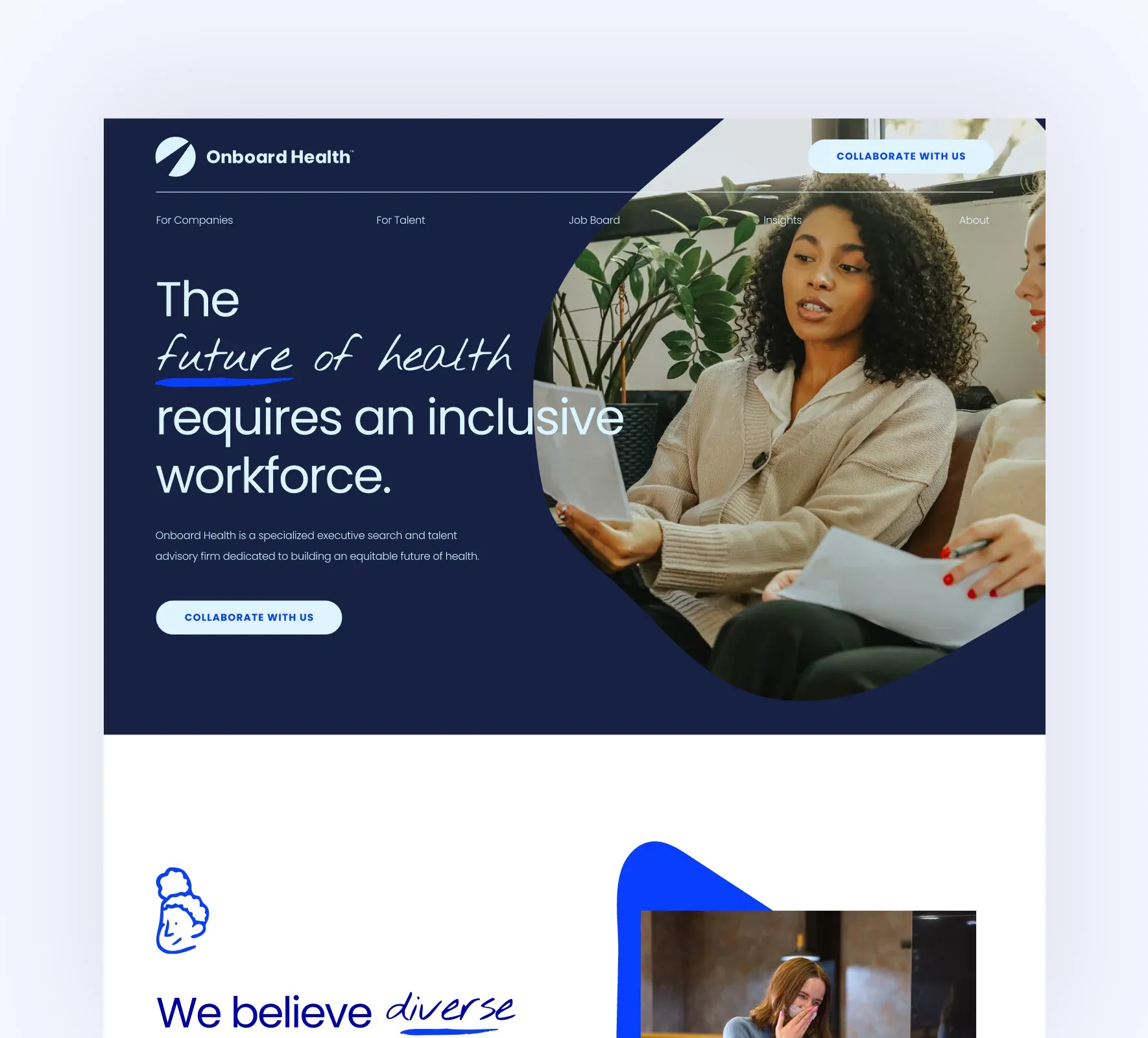 Onboard Health website design and development by 5Four Digital, image 12 of 12