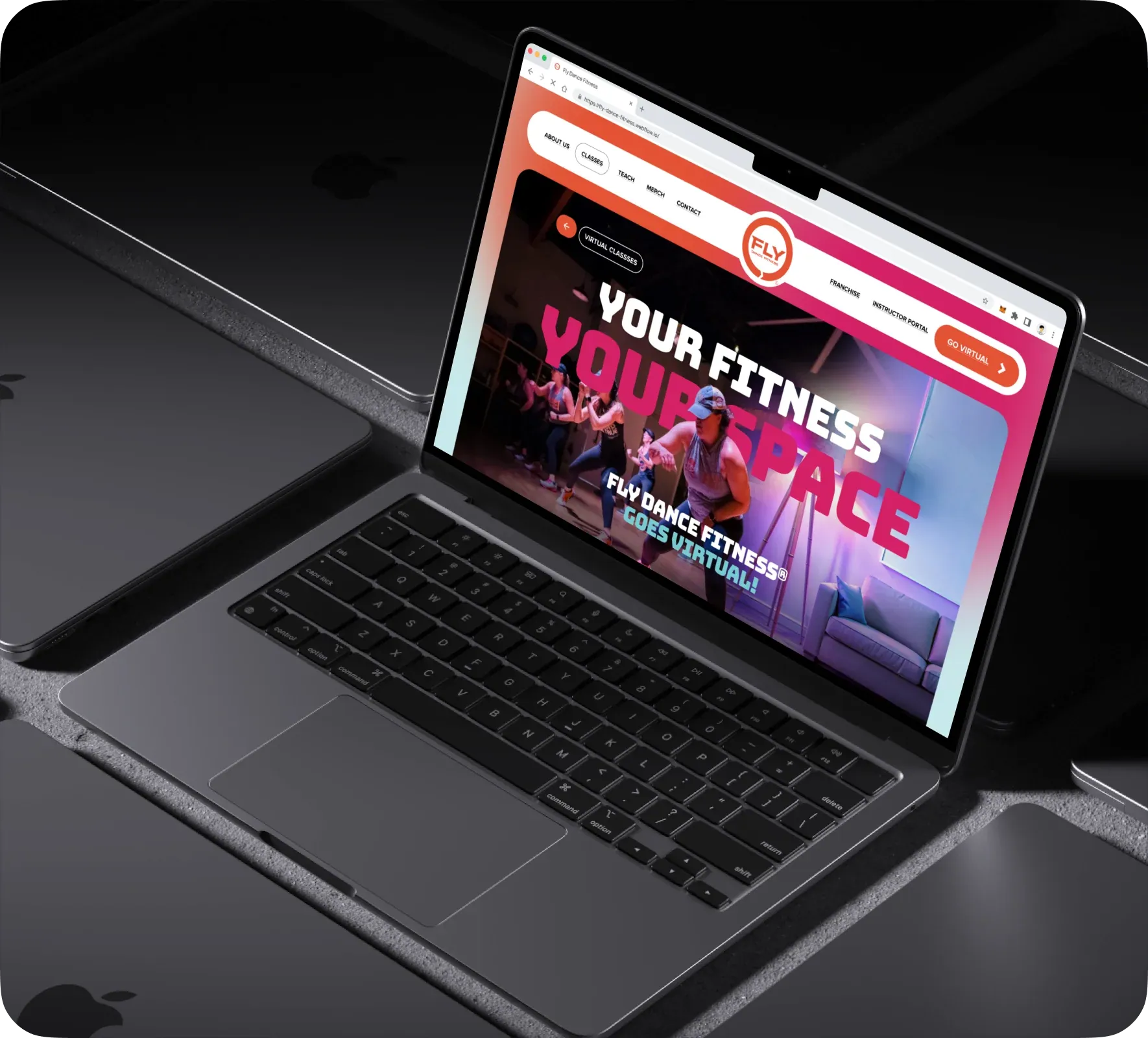 Fly Dance Fitness website design and development by 5Four Digital, image 9 of 12