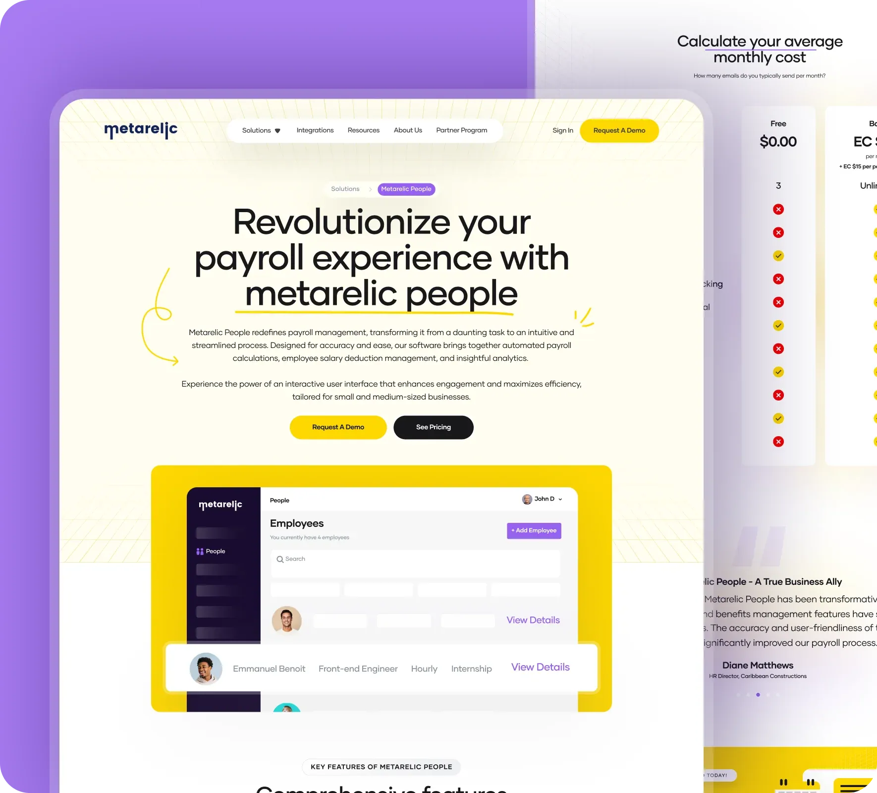 Metarelic website design and development by 5Four Digital, image 3 of 12