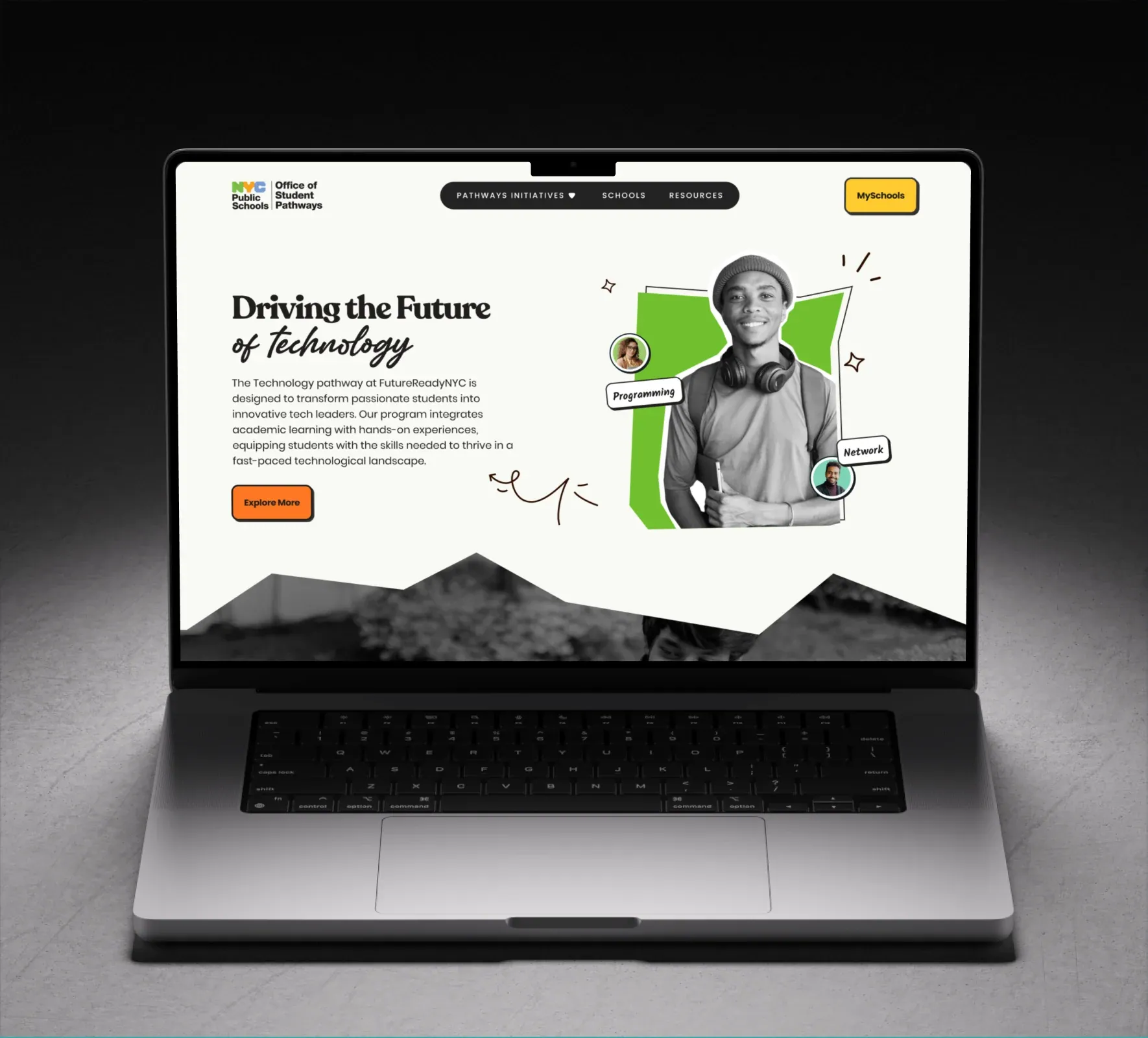 Future Ready NYC website design and development by 5Four Digital, image 1 of 12