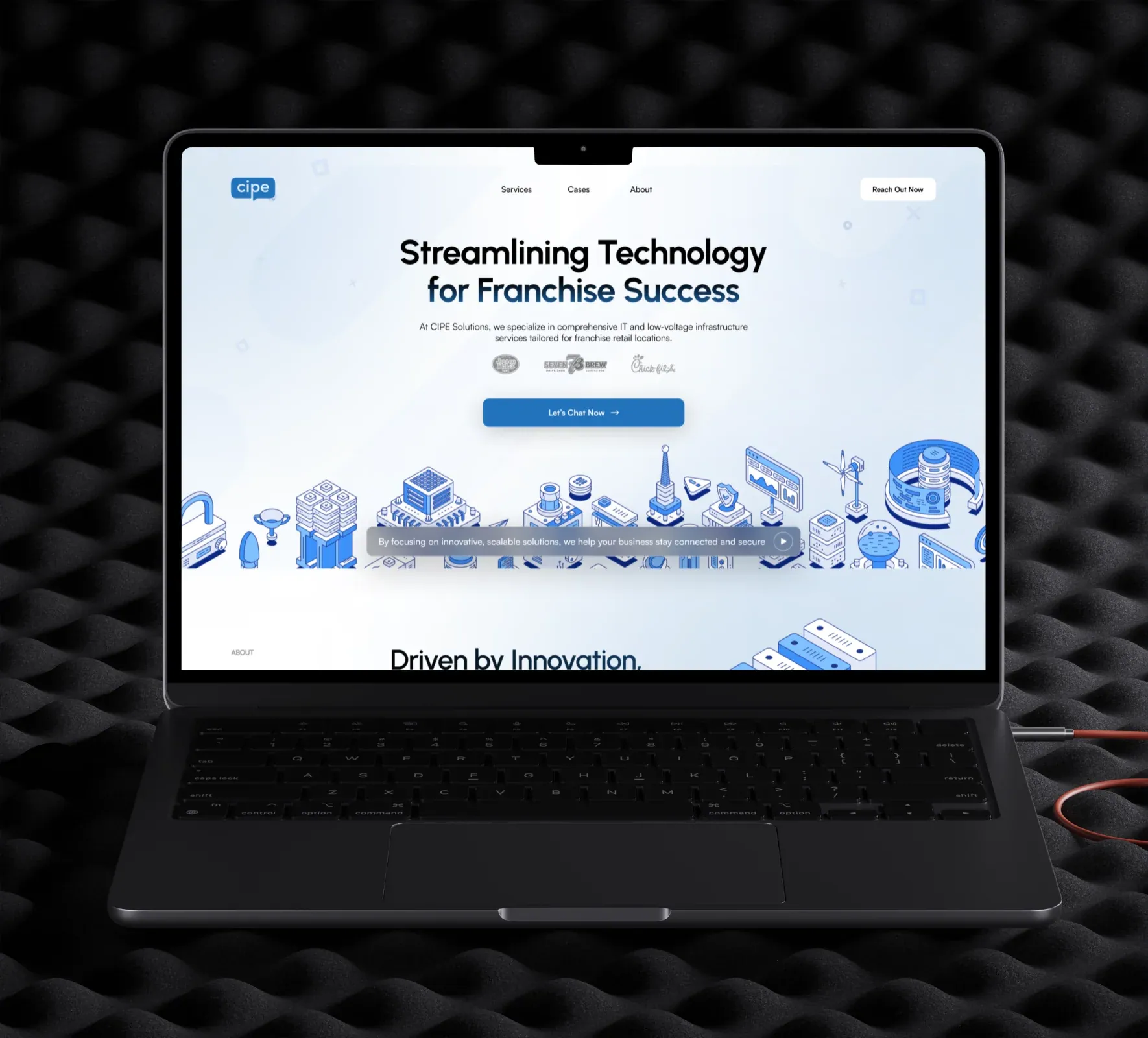 CIPE Solutions brand identity and website design by 5Four Digital, image 1 of 12