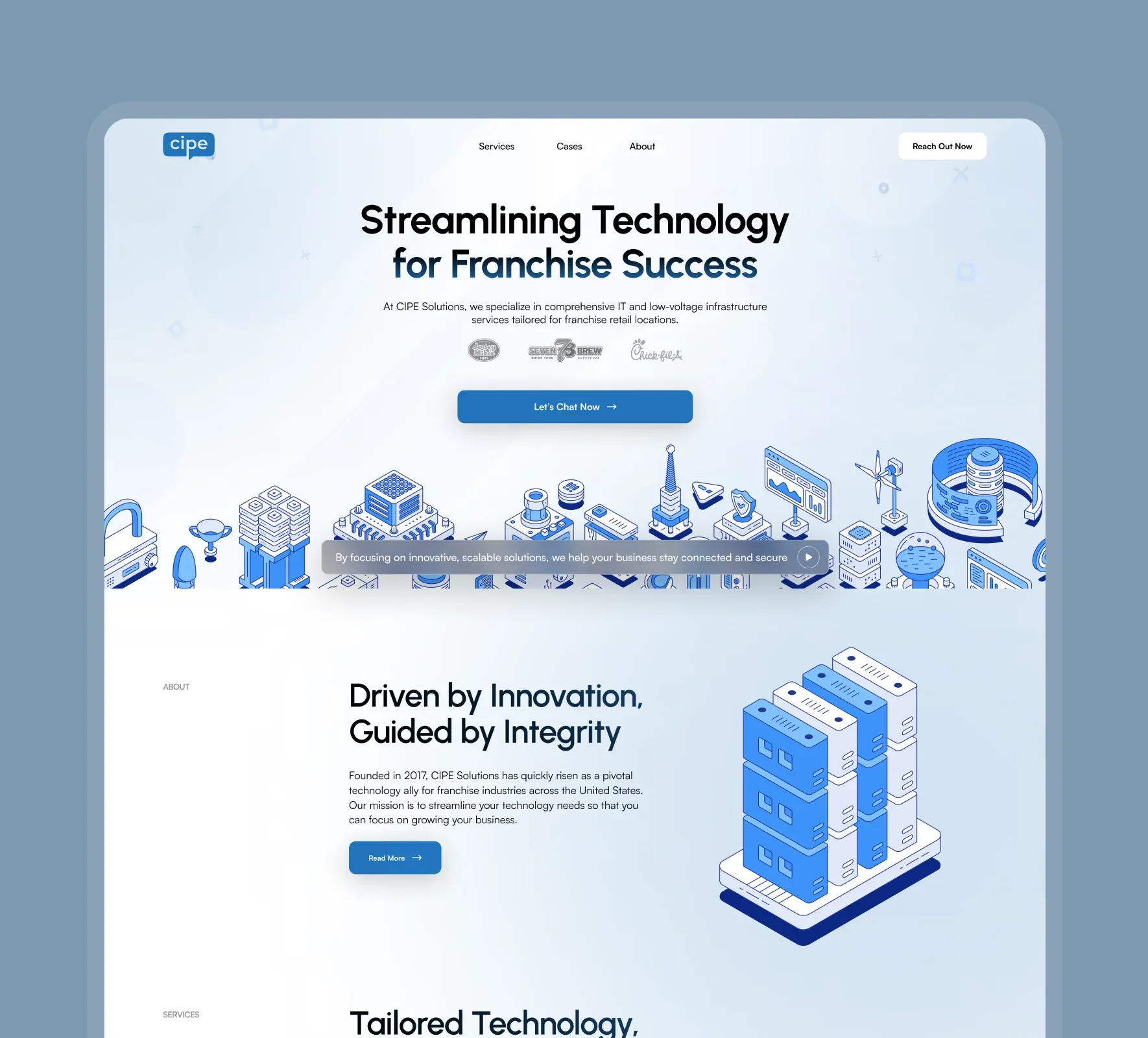 CIPE Solutions brand identity and website design by 5Four Digital, image 11 of 12