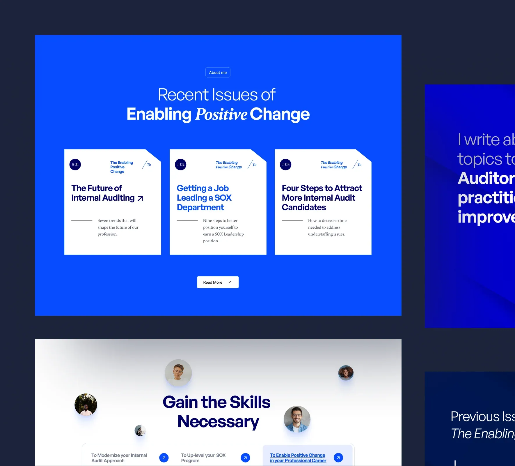 Internal Audit Collective brand identity and website design by 5Four Digital, image 6 of 12