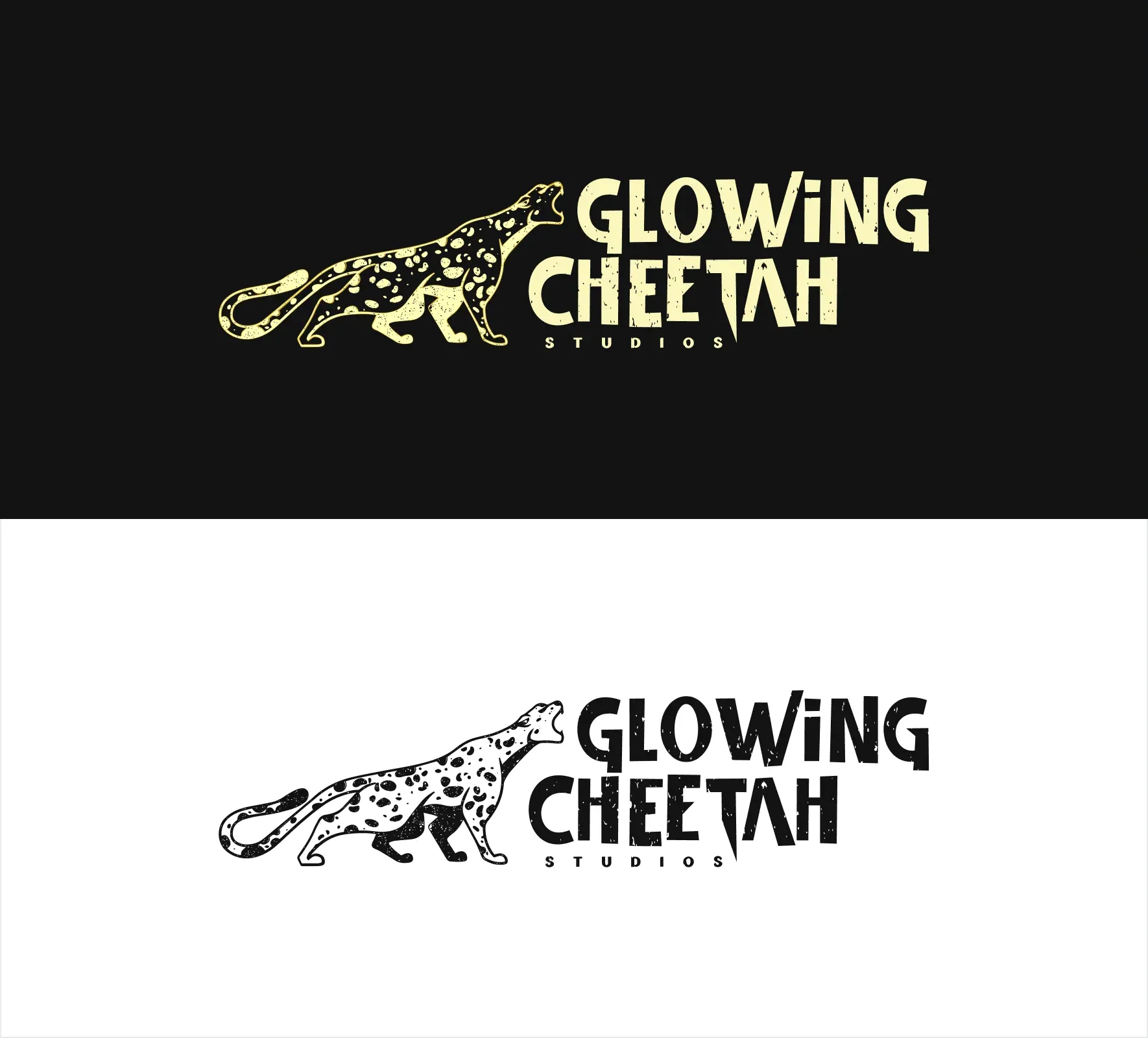 Glowing Cheetah work sample 4