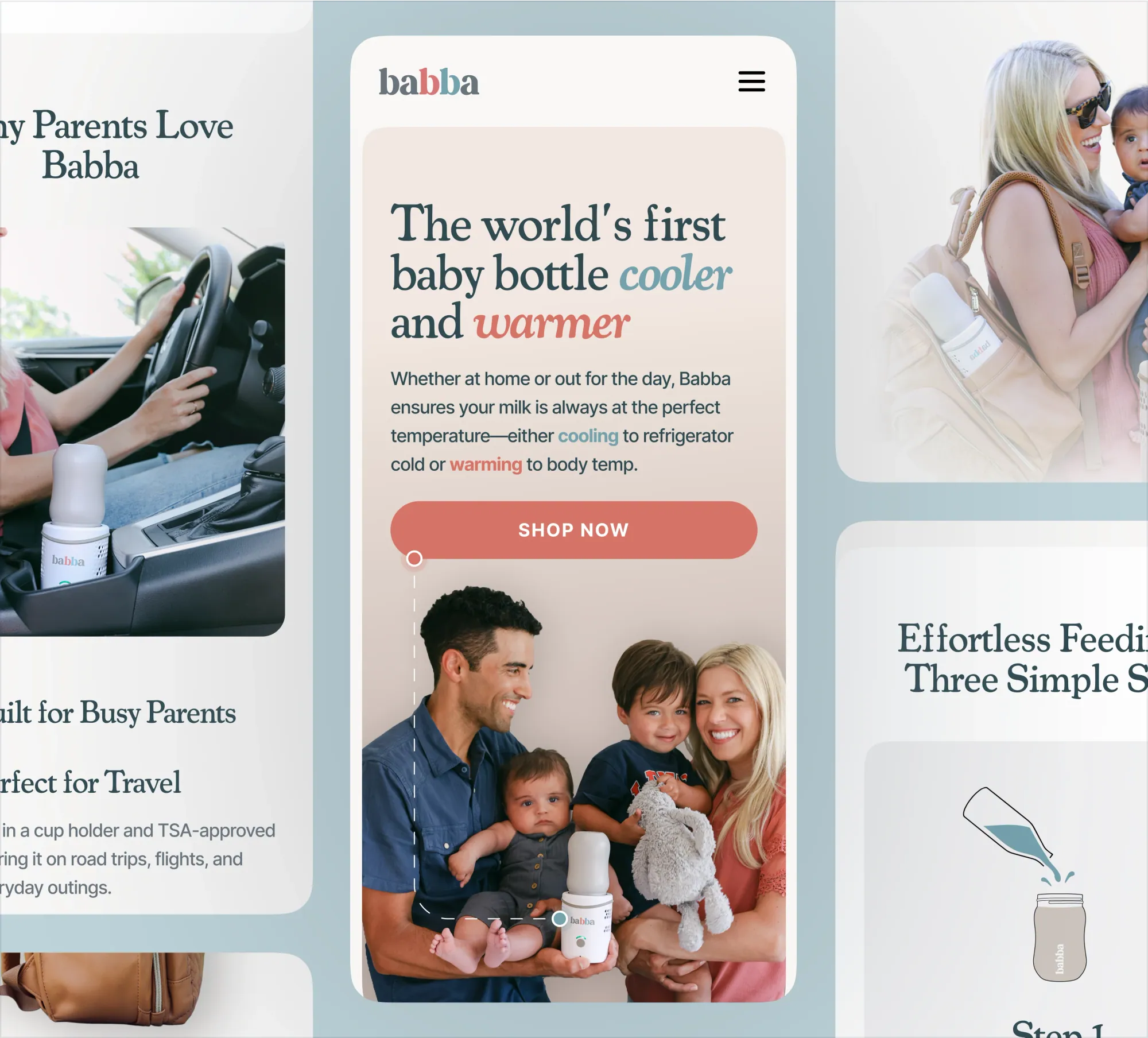 Babba website design and development by 5Four Digital, image 2 of 12