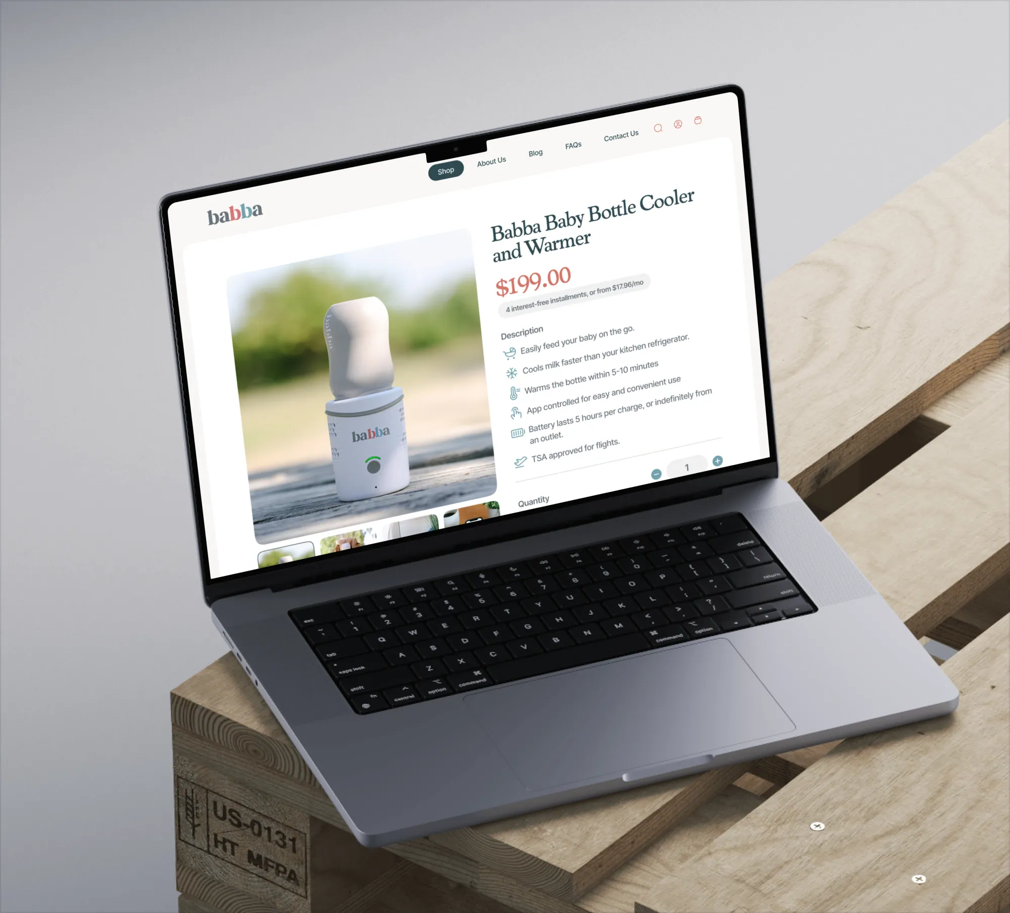 Babba website design and development by 5Four Digital, image 5 of 12
