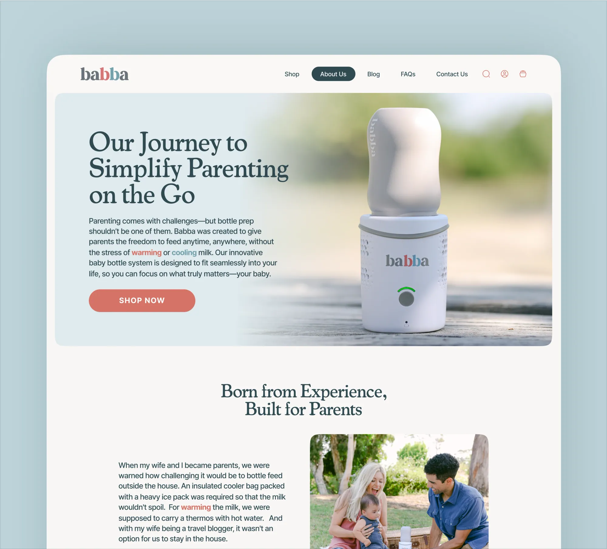 Babba website design and development by 5Four Digital, image 11 of 12
