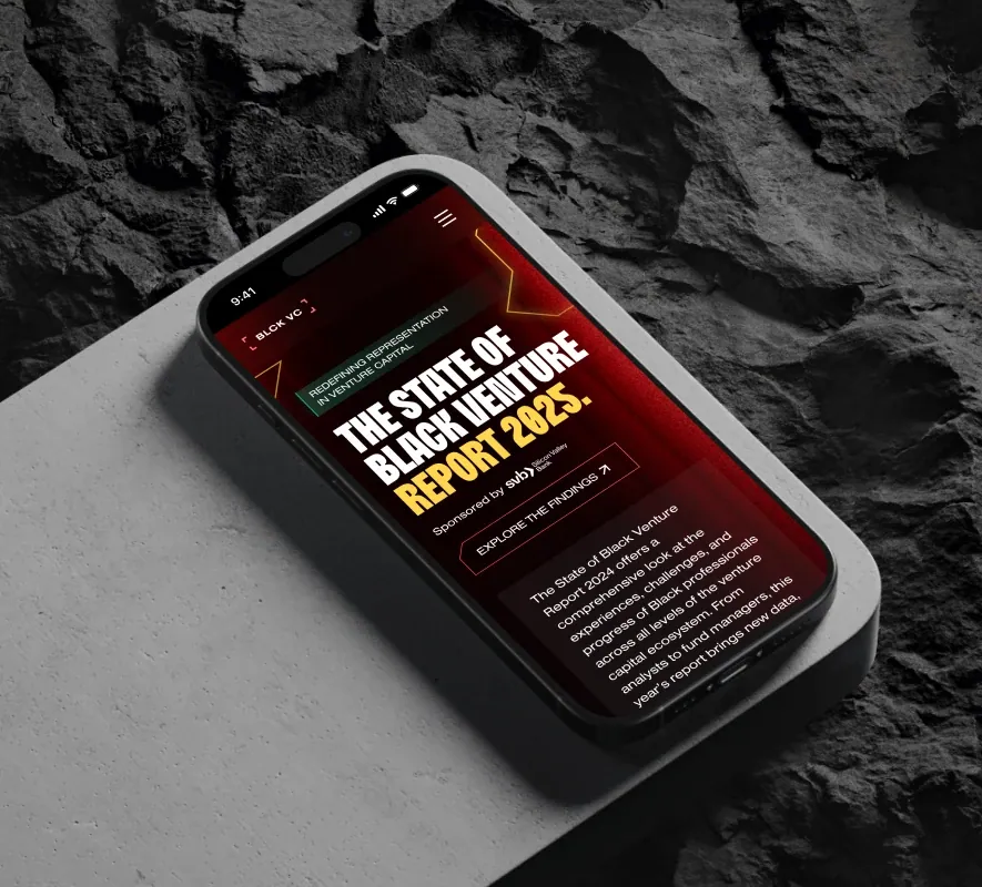 BLCK VC website design and development by 5Four Digital, image 5 of 12