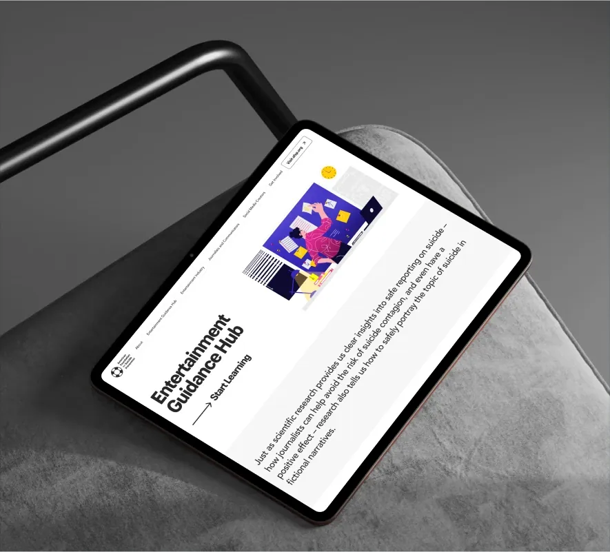 AFSP website design and development by 5Four Digital, image 4 of 12