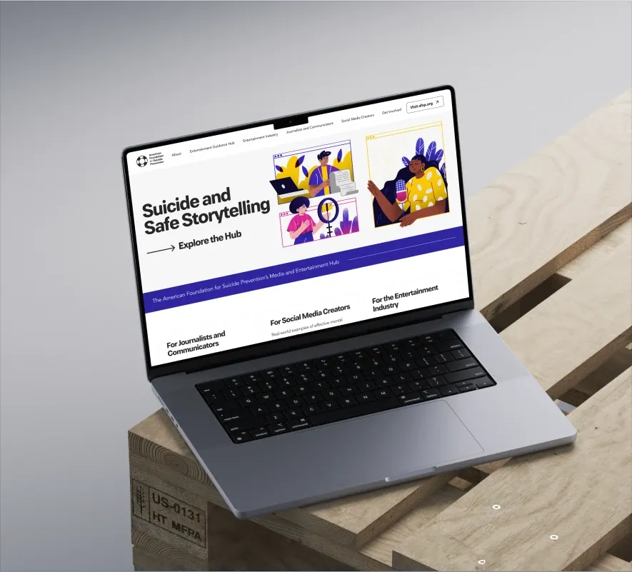 AFSP website design and development by 5Four Digital, image 8 of 12