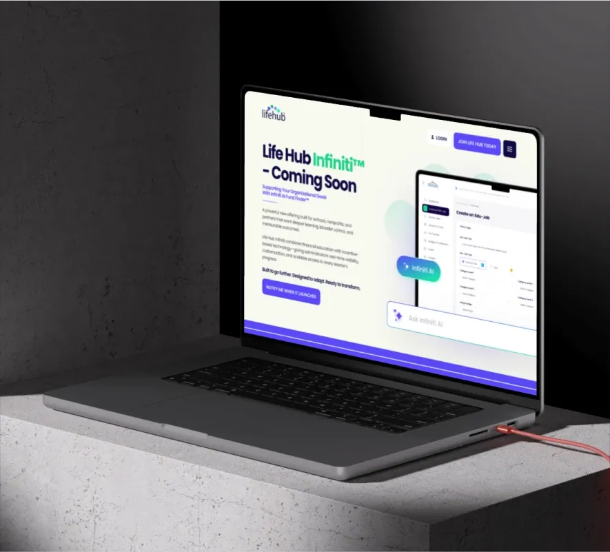 Life Hub® website design and development by 5Four Digital, image 8 of 12