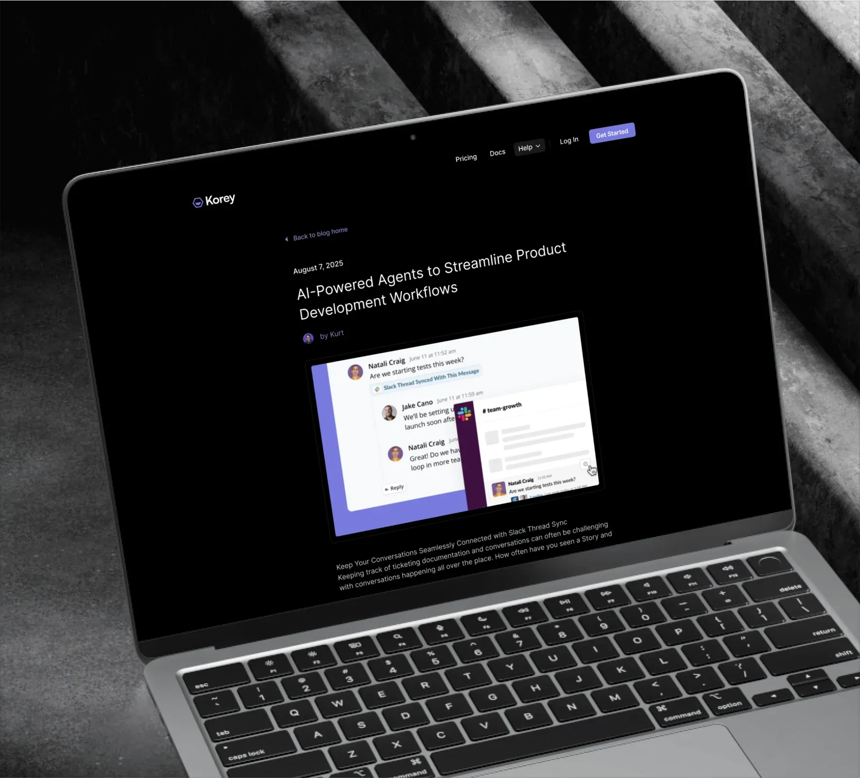 Korey AI website design and development by 5Four Digital, image 9 of 12