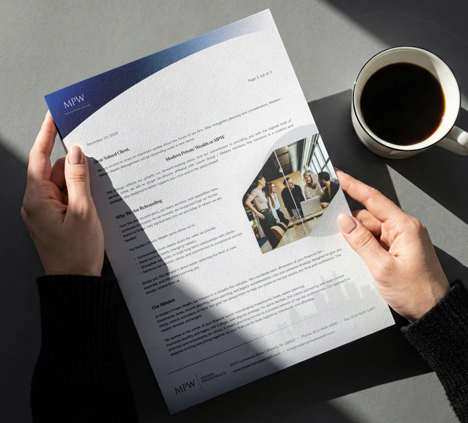 Modern Private Wealth work sample 11