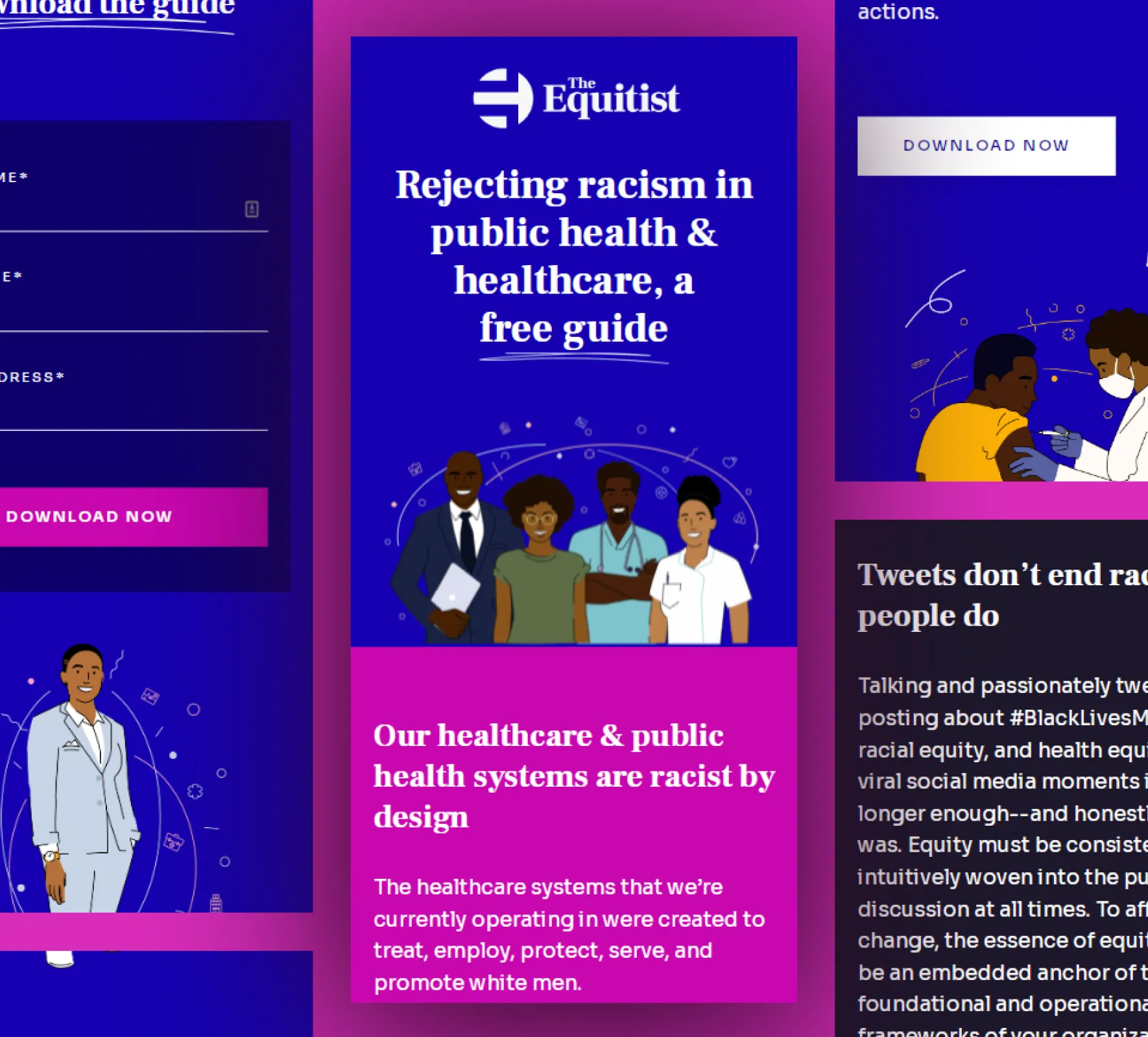 First, Do No Harm brand identity and website design by 5Four Digital, image 2 of 12