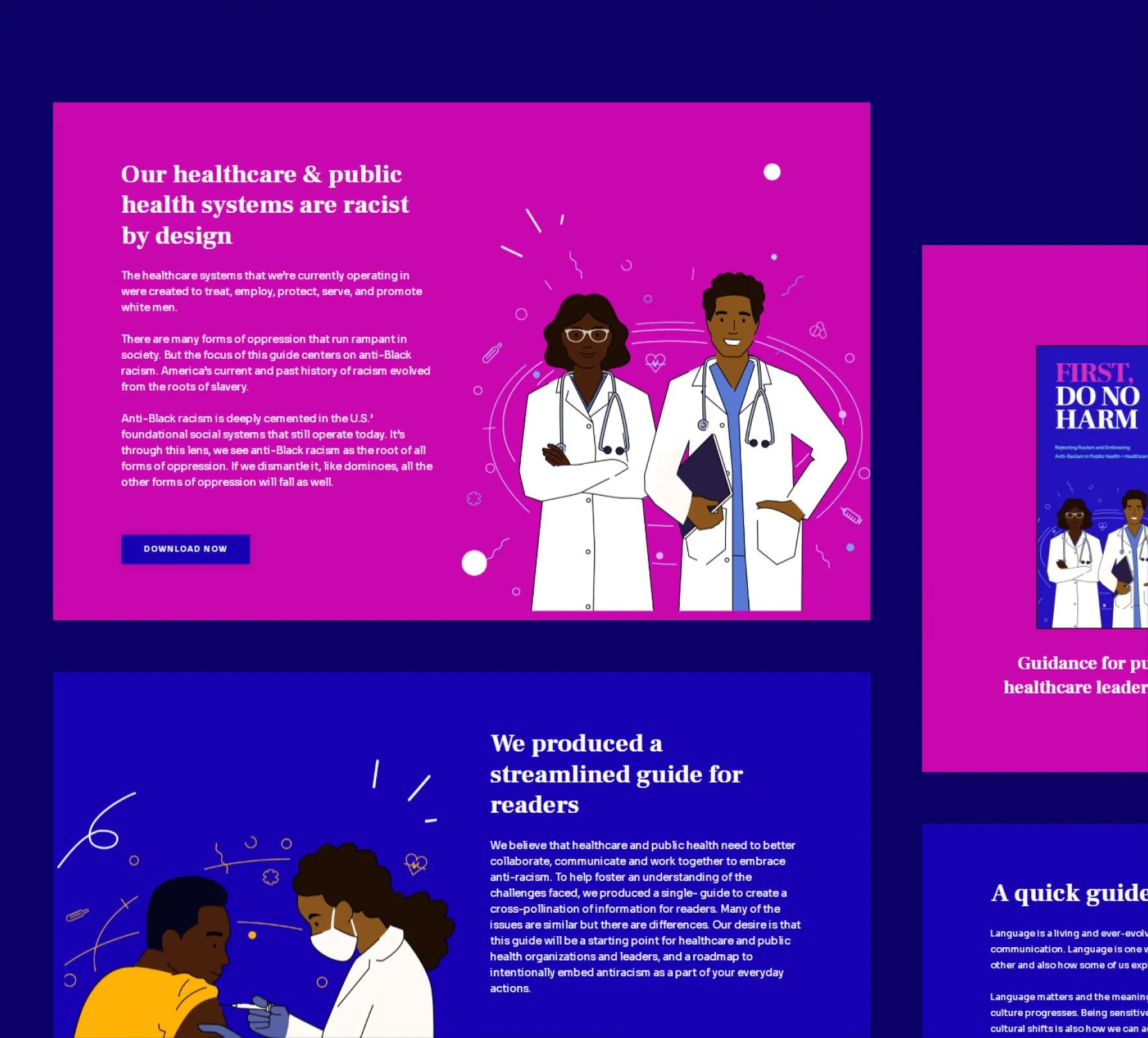 First, Do No Harm brand identity and website design by 5Four Digital, image 6 of 12
