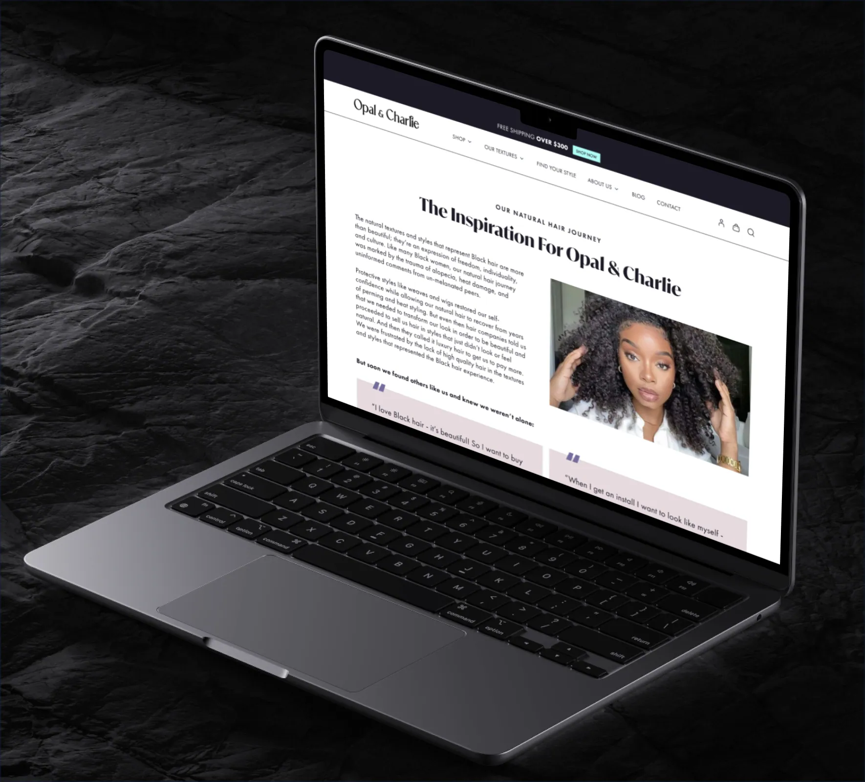 Opal & Charlie website design and development by 5Four Digital, image 12 of 12