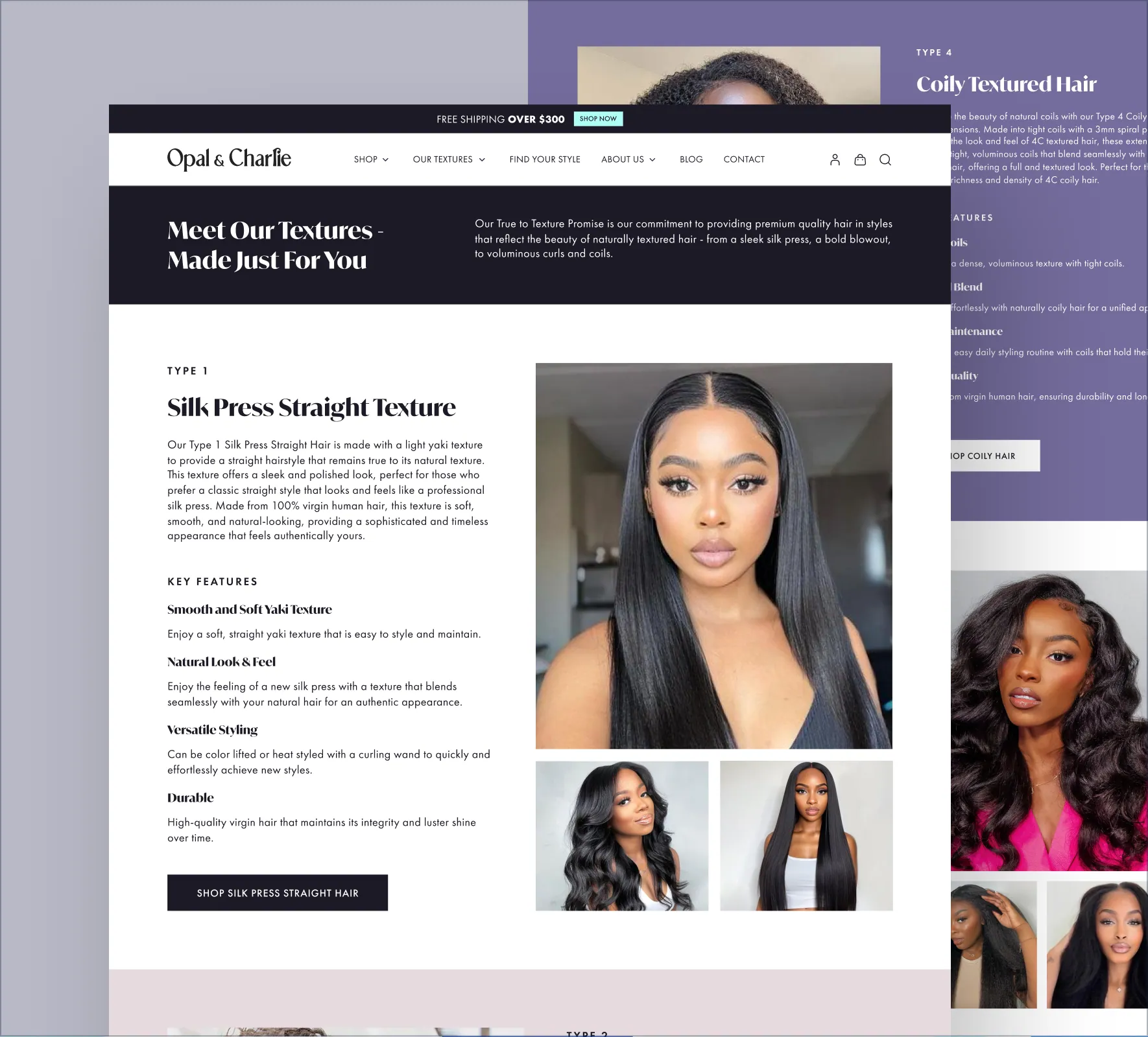 Opal & Charlie website design and development by 5Four Digital, image 7 of 12