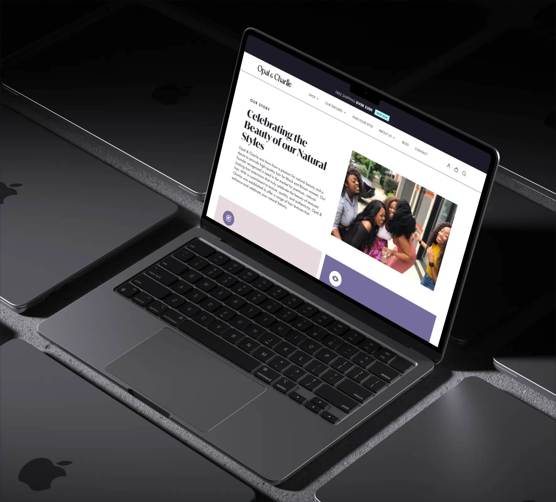 Opal & Charlie website design and development by 5Four Digital, image 8 of 12