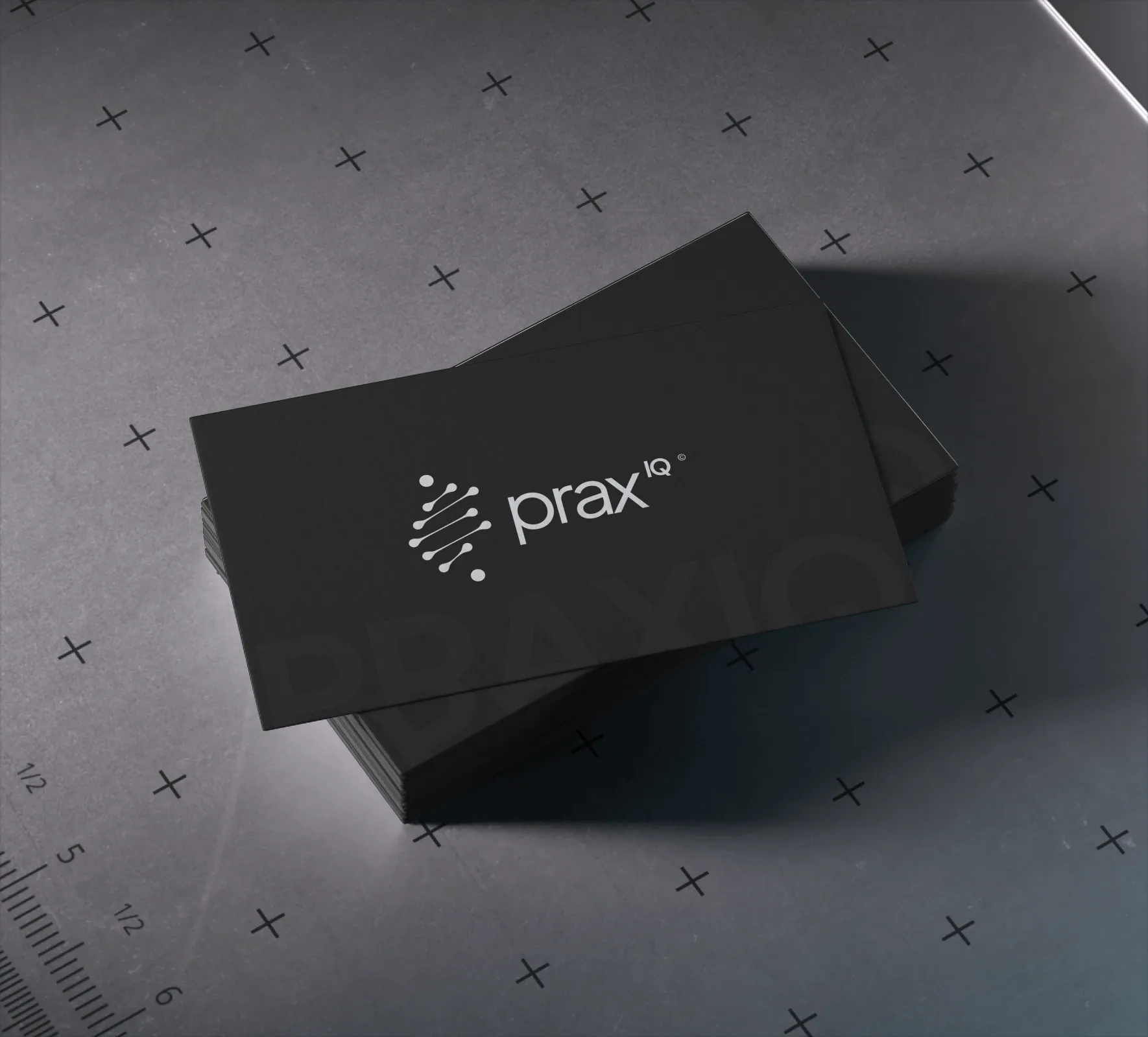 PraxIQ brand identity design by 5Four Digital, image 5 of 12