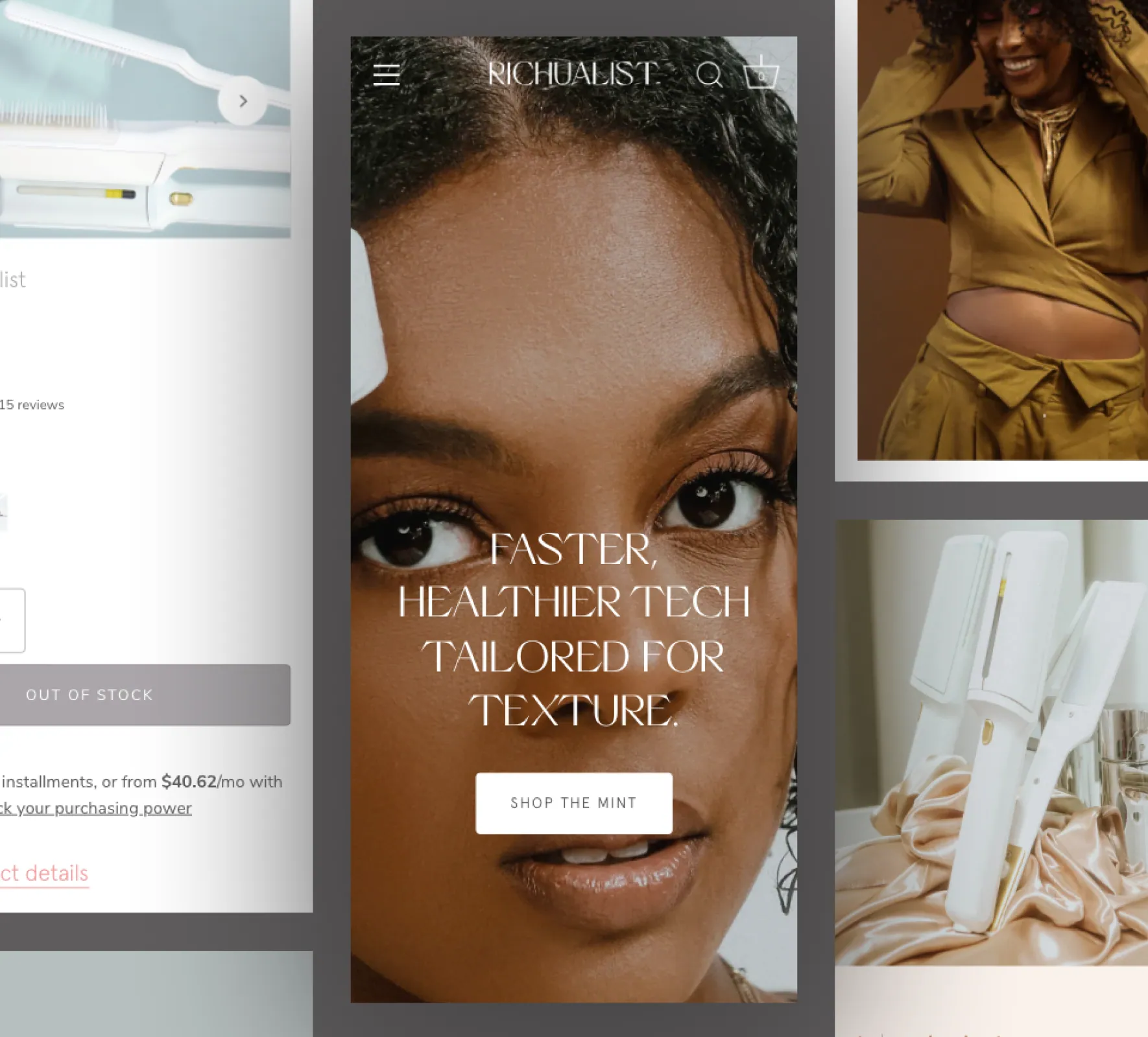Richualist website design and development by 5Four Digital, image 2 of 12