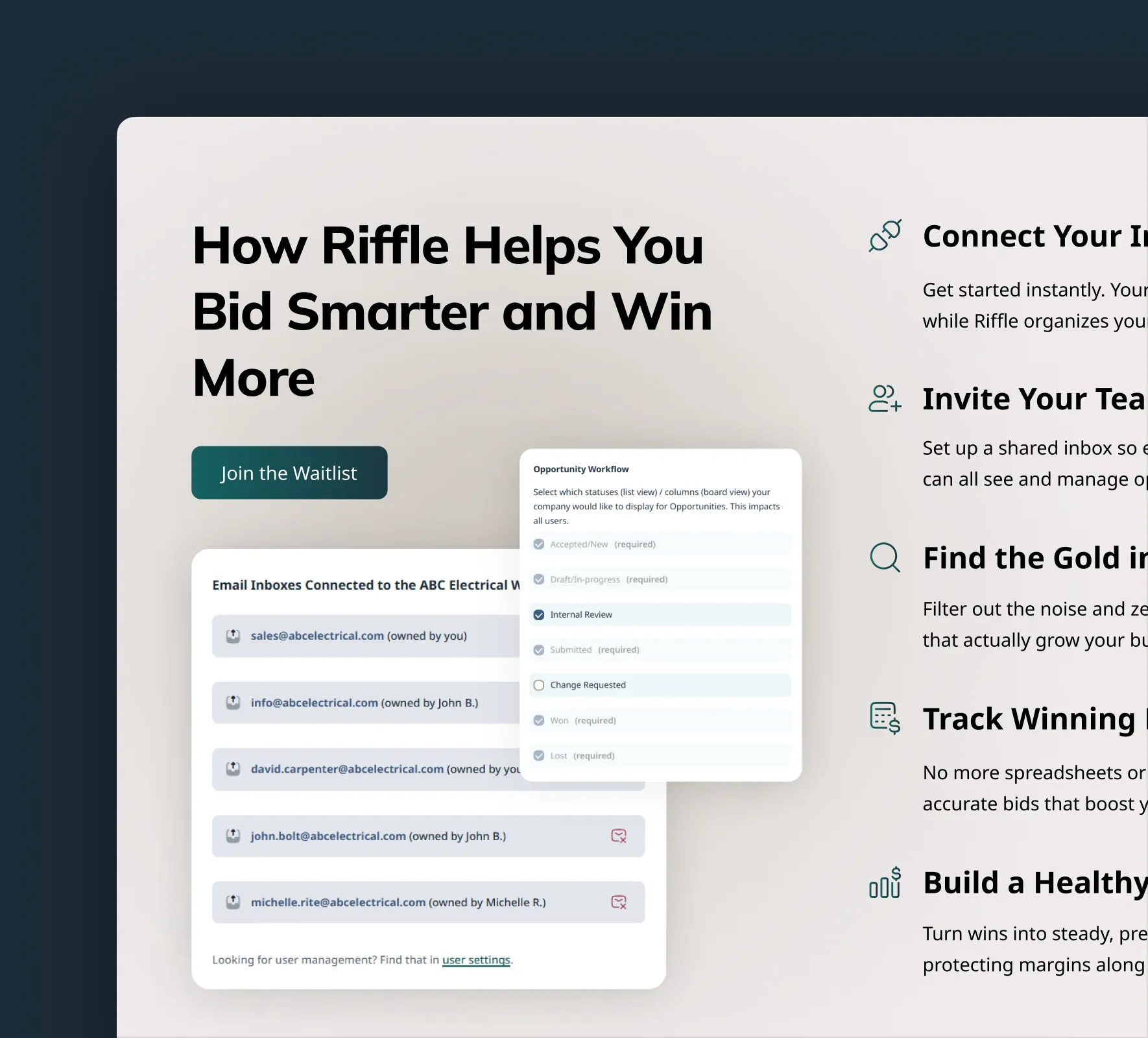 RiffleCM website design and development by 5Four Digital, image 8 of 12