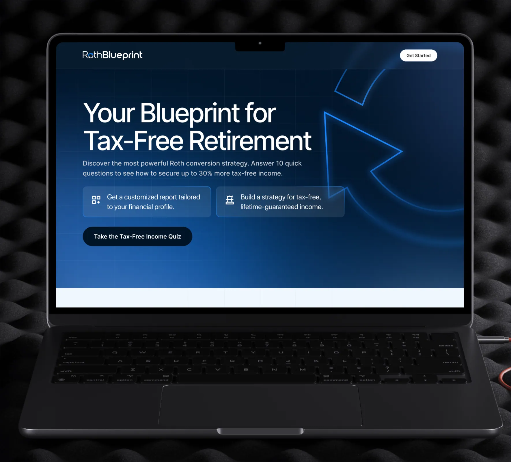 RothBlueprint website design and development by 5Four Digital, image 1 of 12