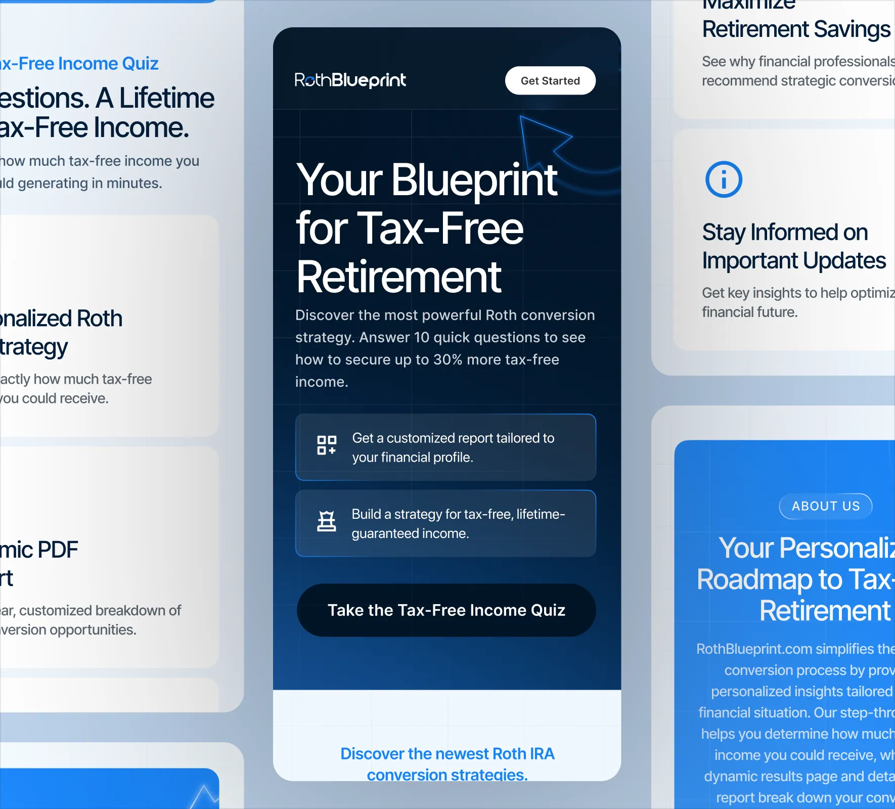RothBlueprint website design and development by 5Four Digital, image 2 of 12