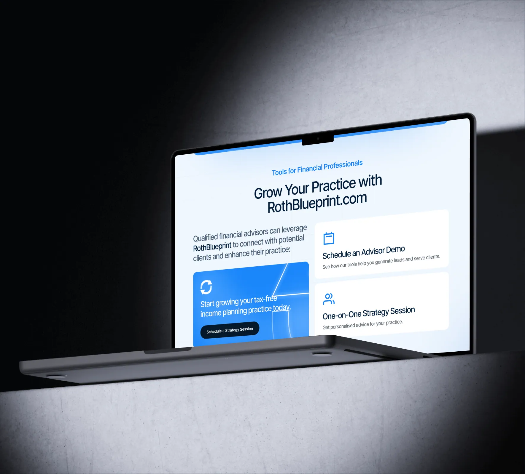 RothBlueprint website design and development by 5Four Digital, image 8 of 12