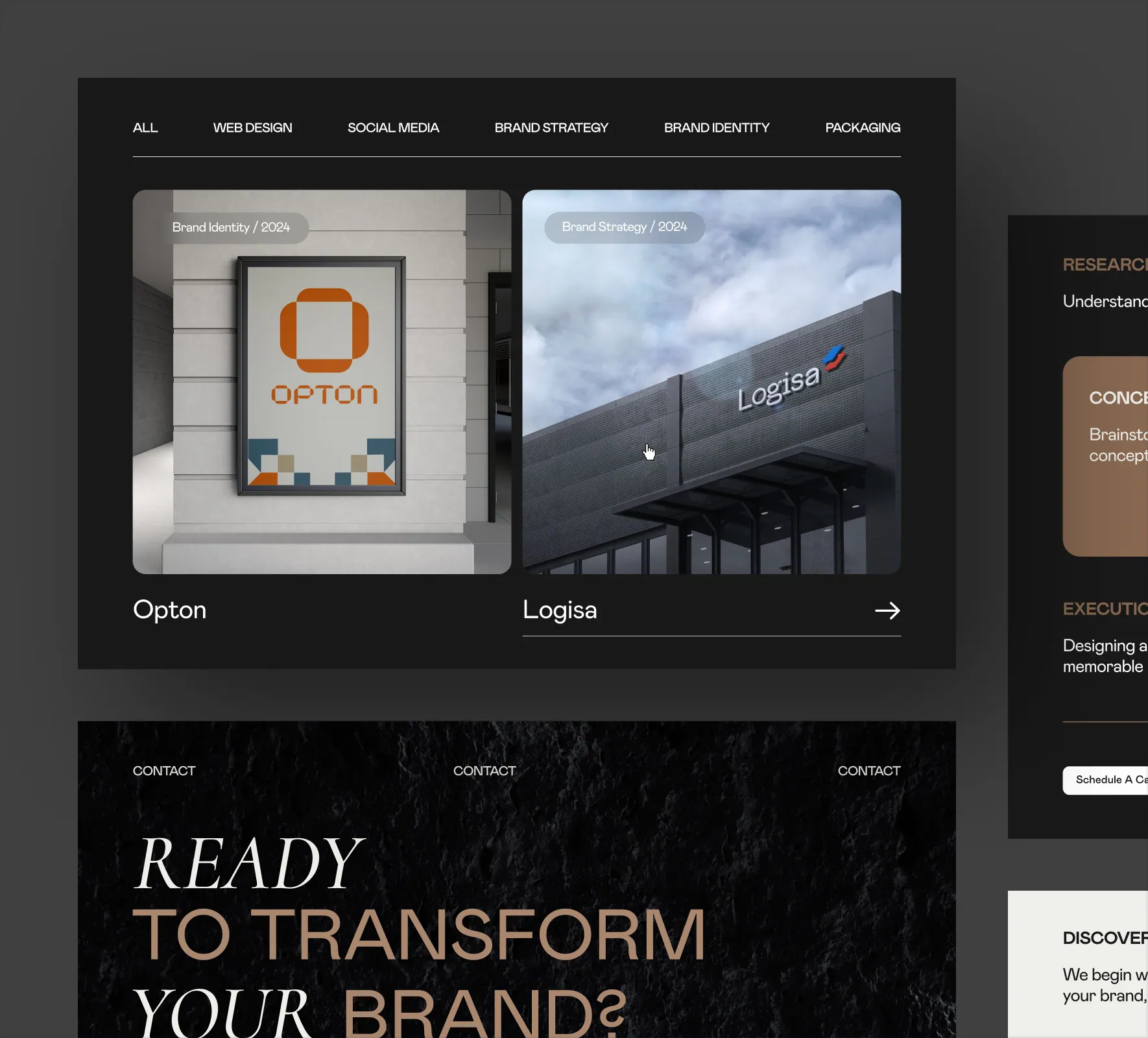 Round Branding website design and development by 5Four Digital, image 6 of 12