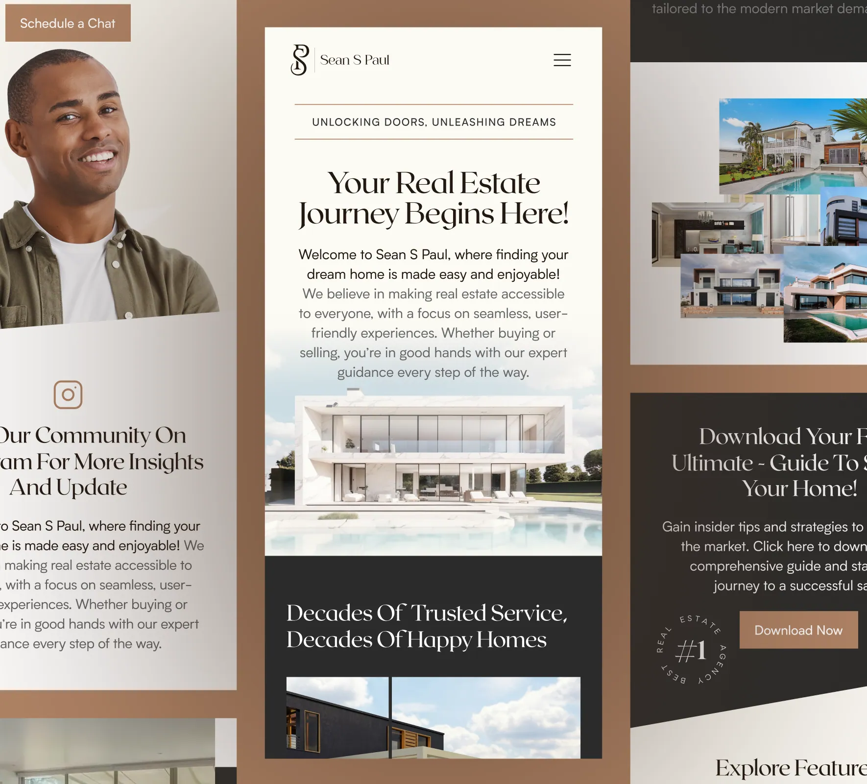 Sean S Paul brand identity and website design by 5Four Digital, image 2 of 12