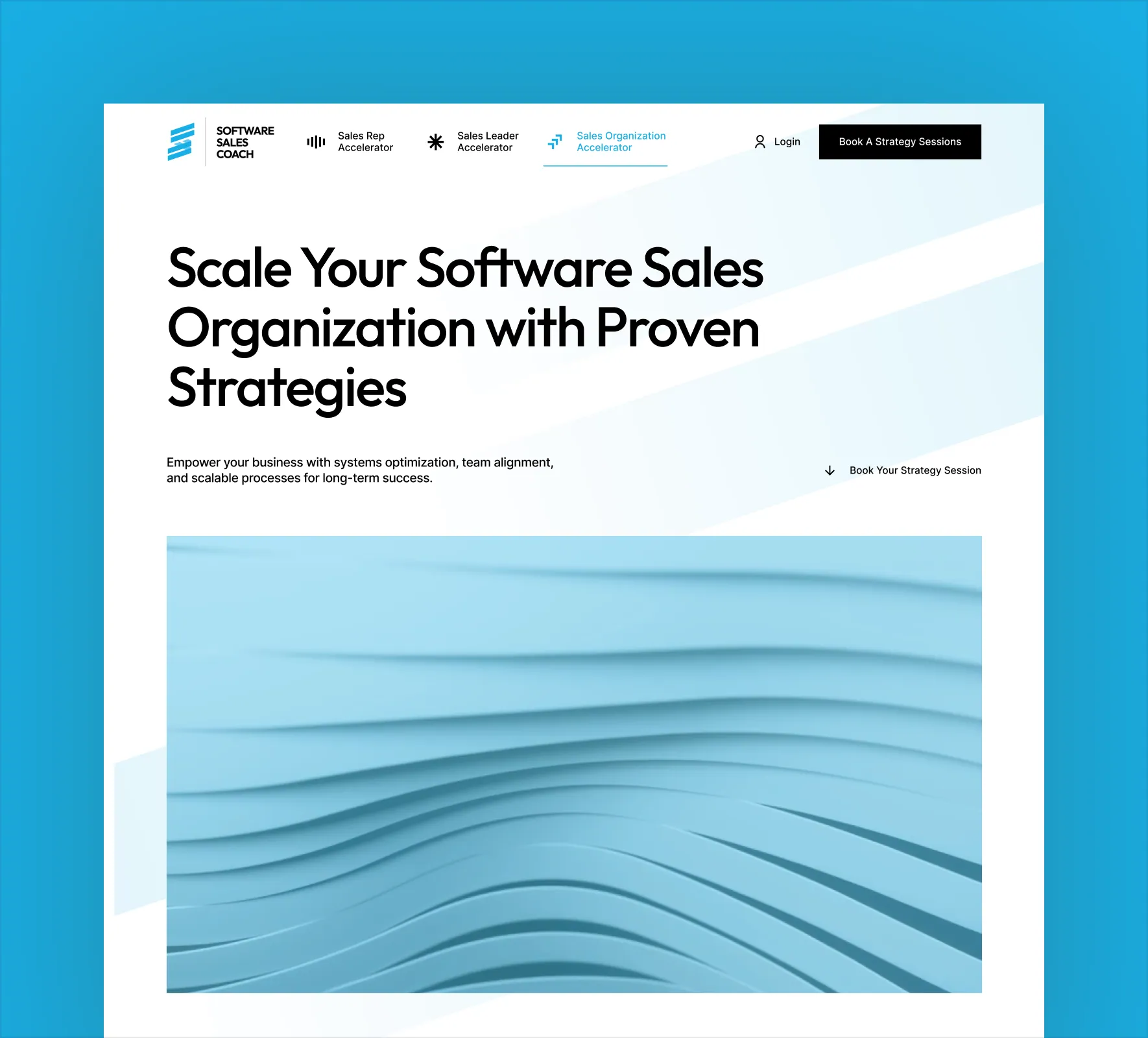 Software Sales Coach brand identity and website design by 5Four Digital, image 11 of 12