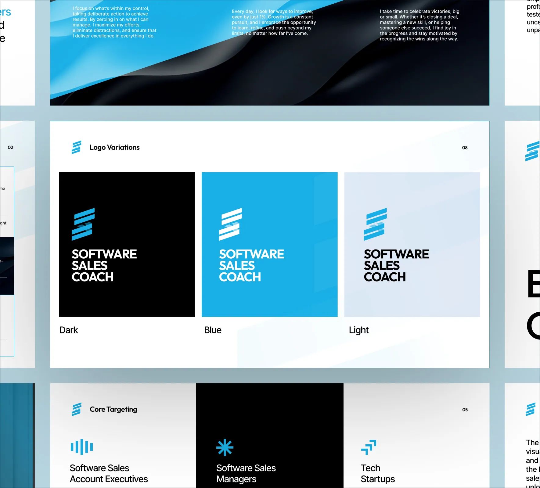 Software Sales Coach brand identity and website design by 5Four Digital, image 12 of 12