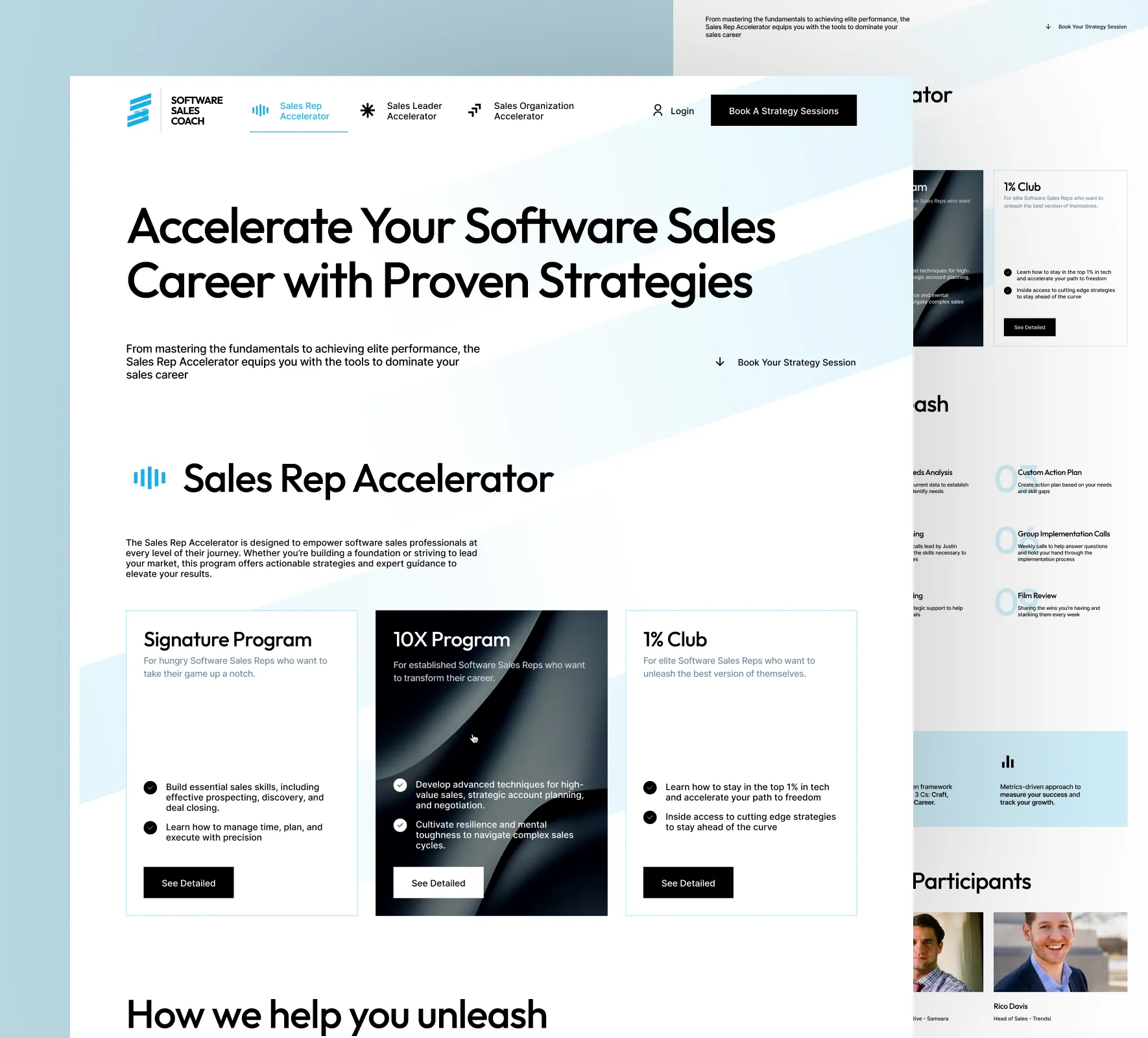 Software Sales Coach brand identity and website design by 5Four Digital, image 6 of 12